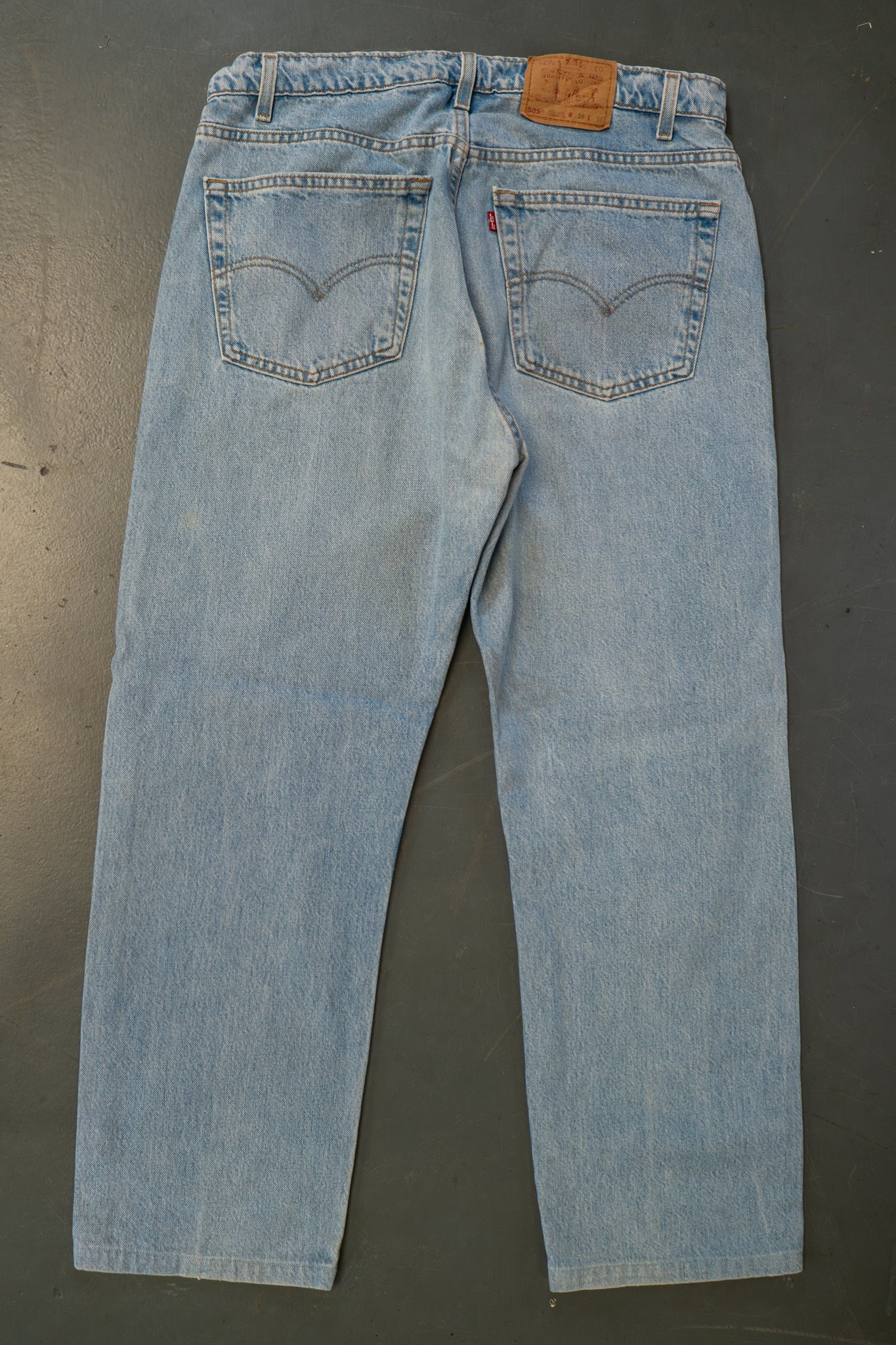 Levi's Vintage 505 Regular Fit Denim Jeans – 90s Y2K - W34, L28