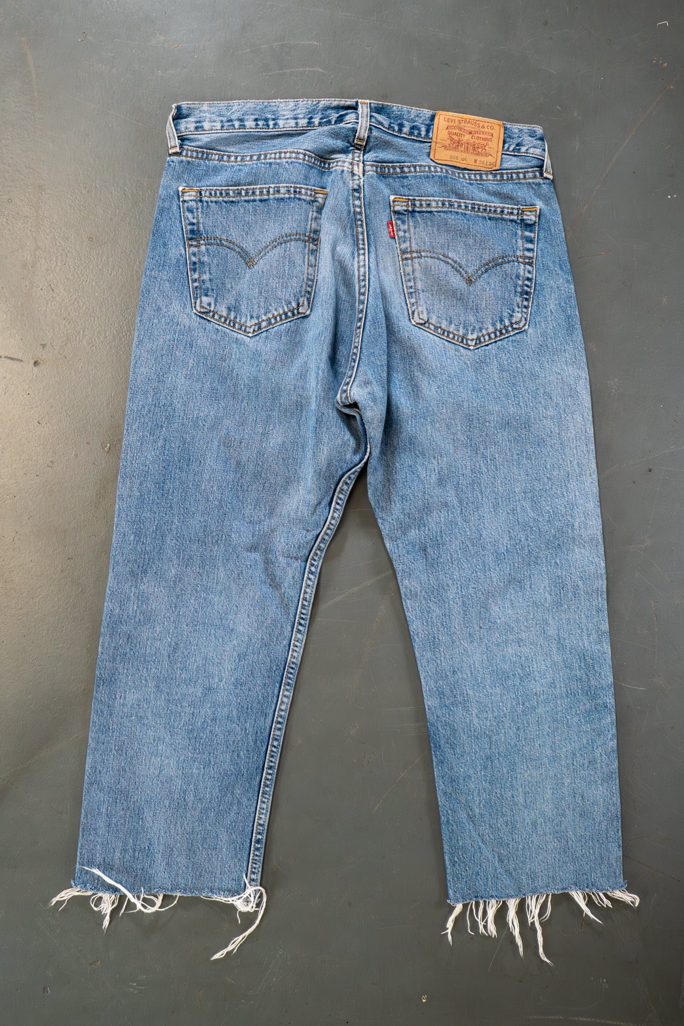 Levi's Vintage 505 Regular Fit Denim Jeans – 90s Y2K - W34, L29