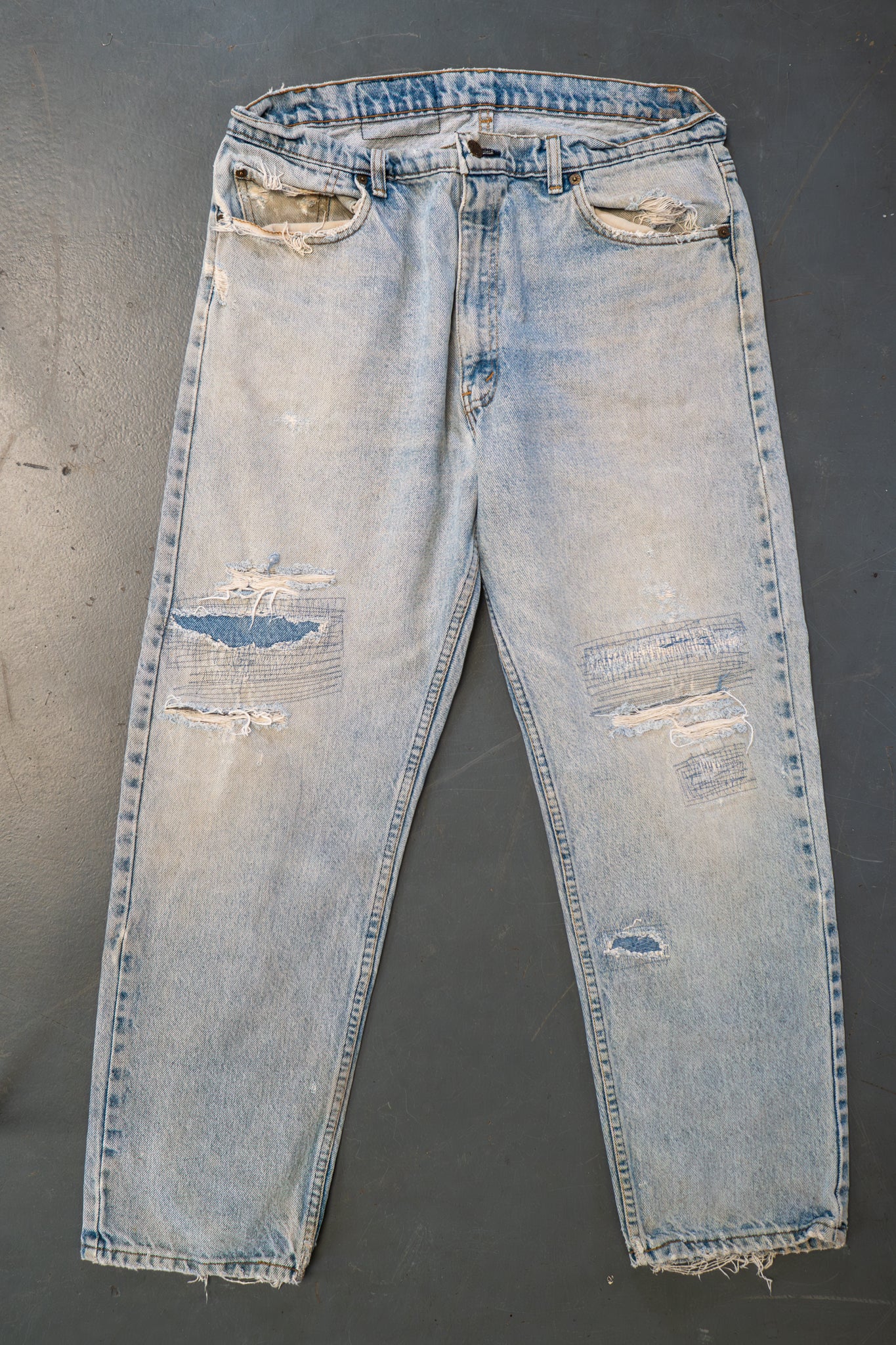 Levi's Vintage 505 Regular Fit Denim Jeans – 90s Y2K - W34, L28