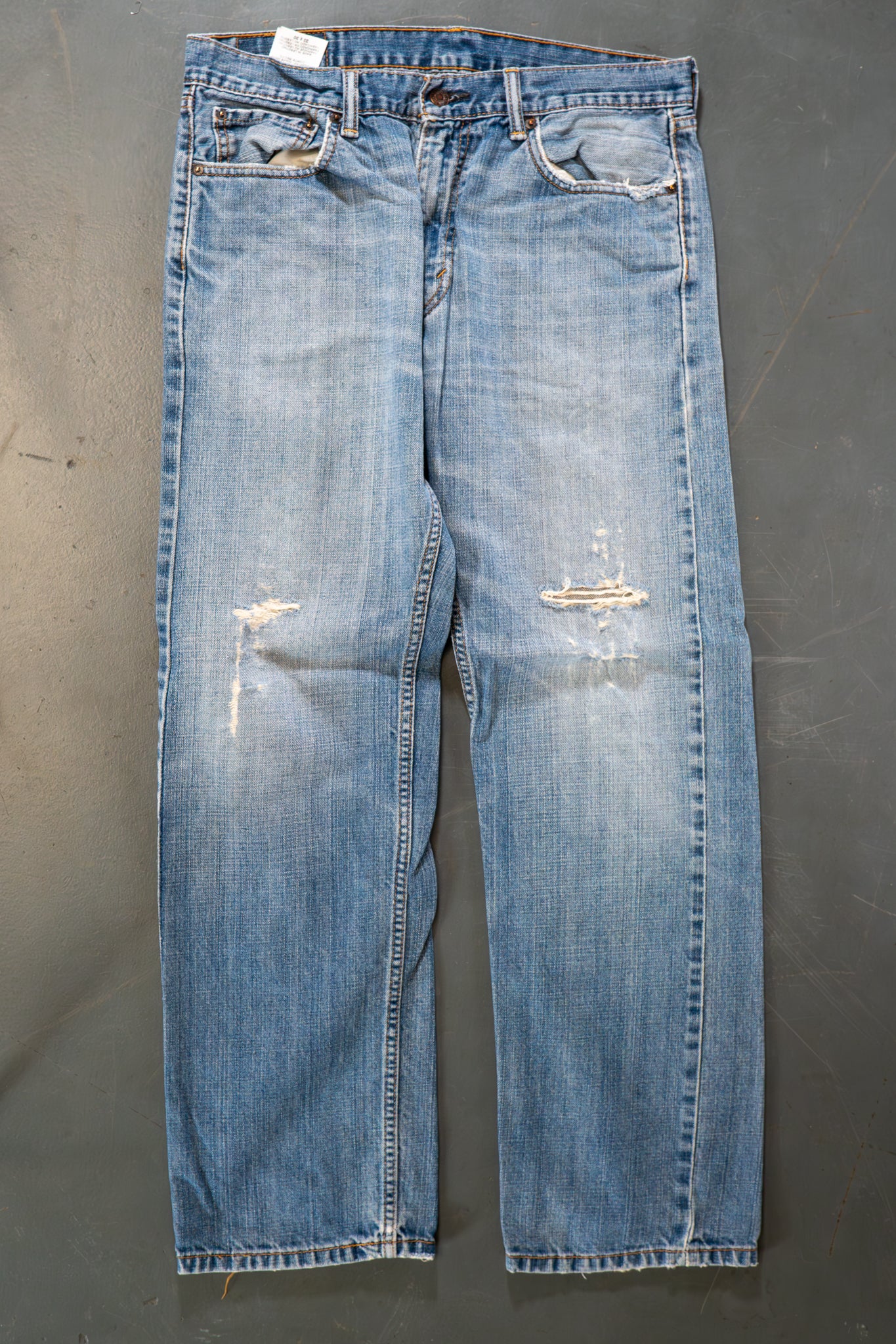 Levi's Vintage 505 Regular Fit Denim Jeans – 90s Y2K - W33, L28
