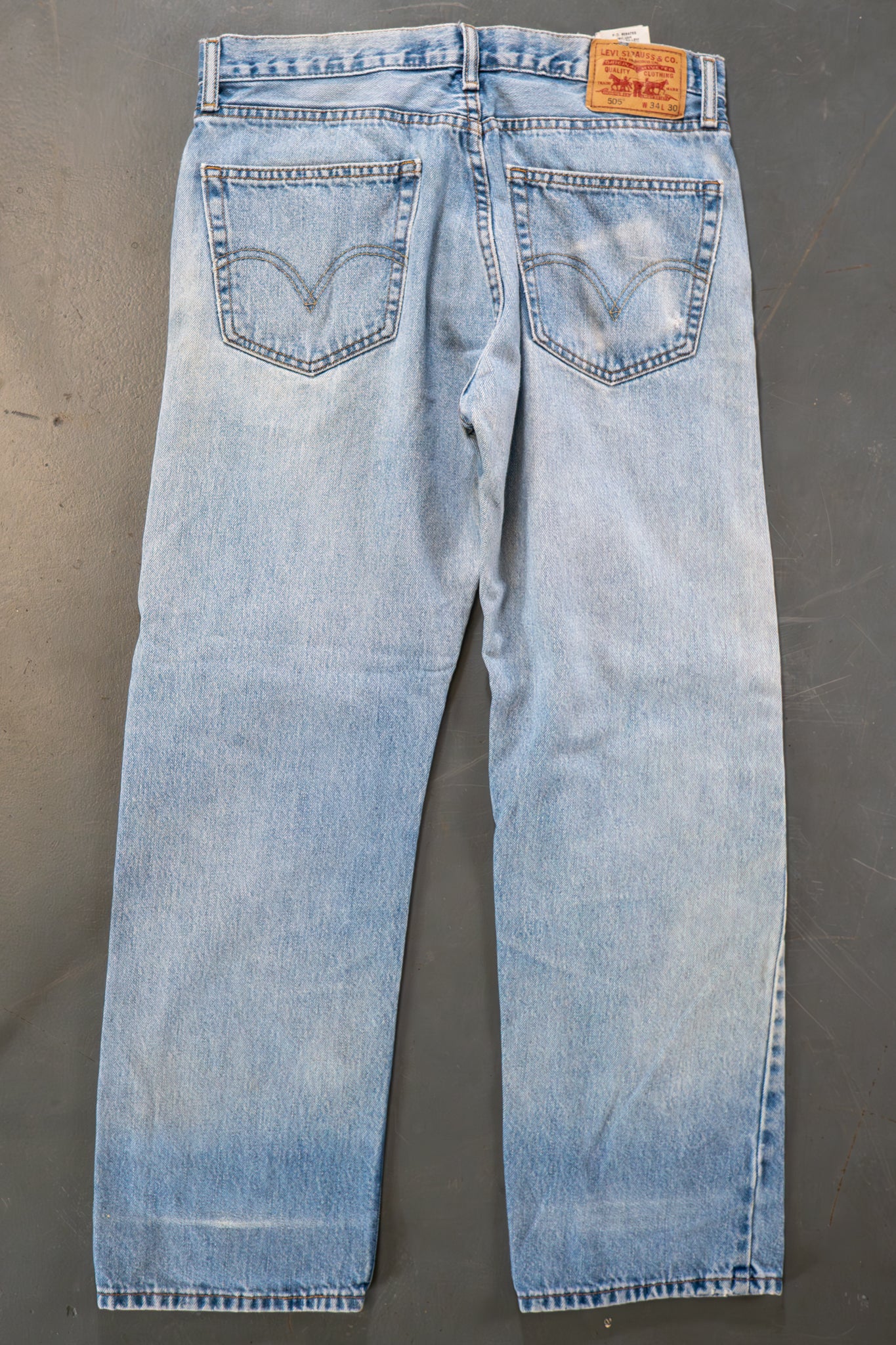 Levi's Vintage 505 Regular Fit Denim Jeans – 90s Y2K - W33, L28