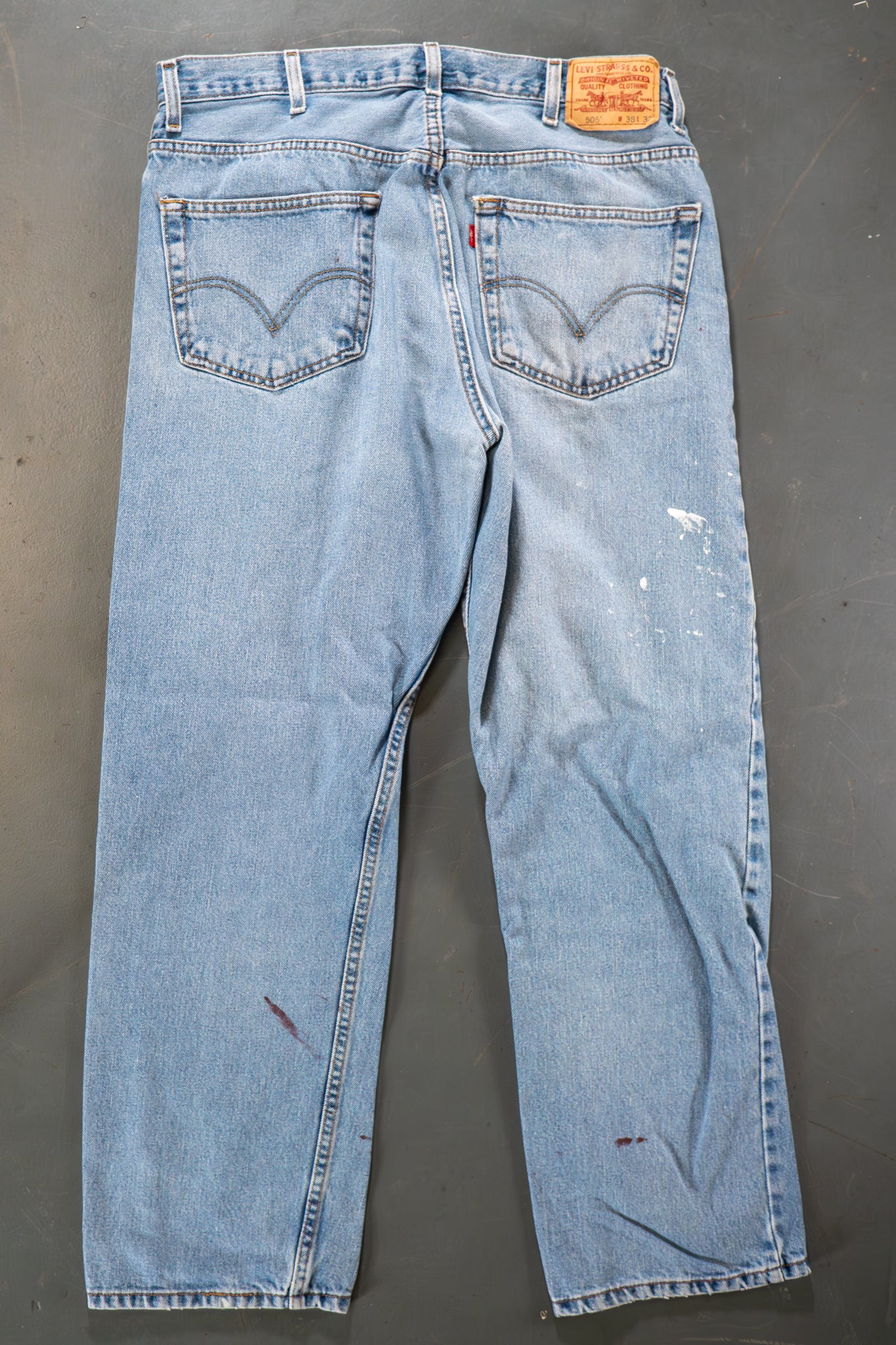 Levi's Vintage 505 Regular Fit Denim Jeans – 90s Y2K - W34, L29