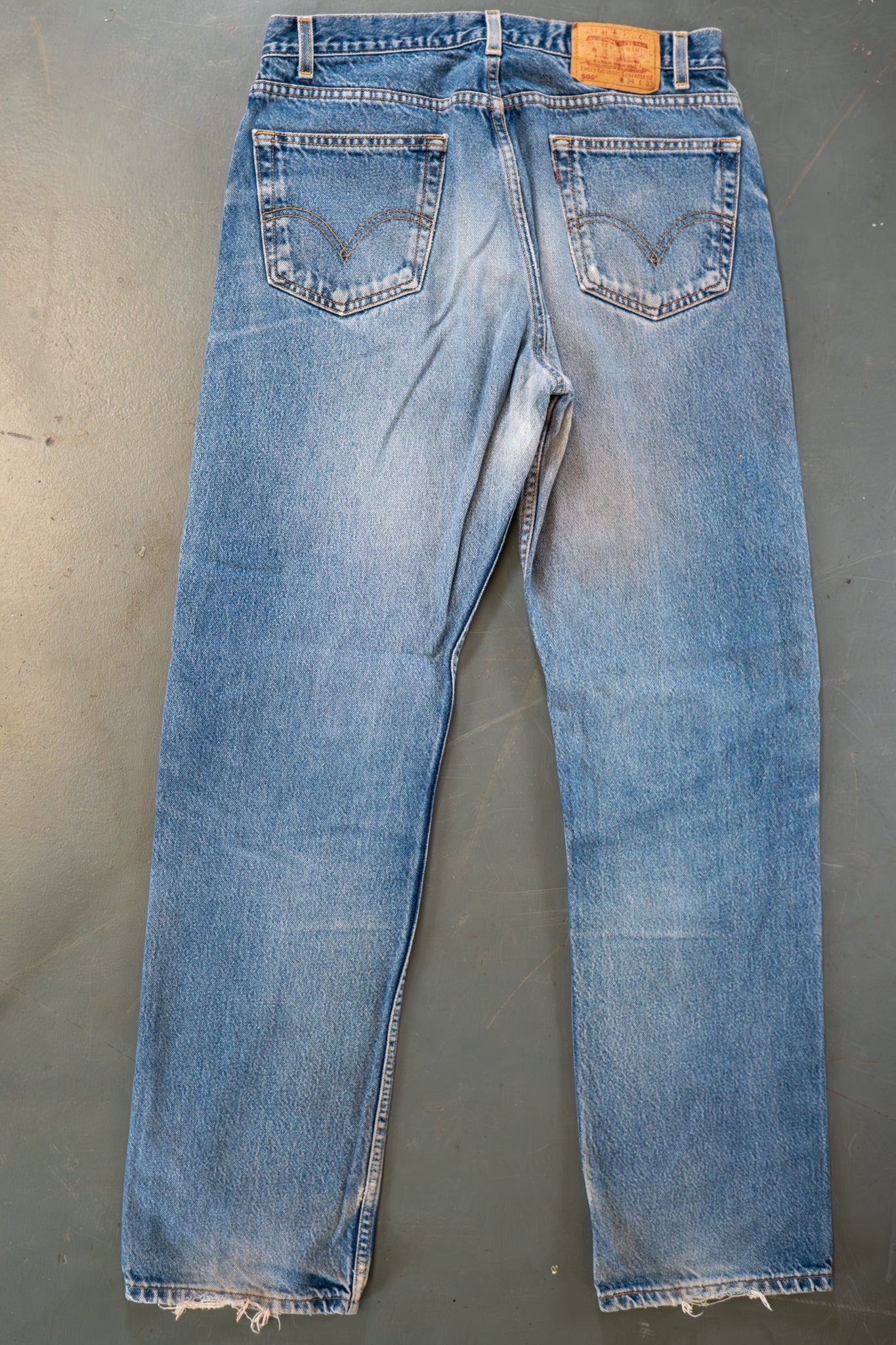 Levi's Vintage 505 Regular Fit Denim Jeans – 90s Y2K - W32, L32