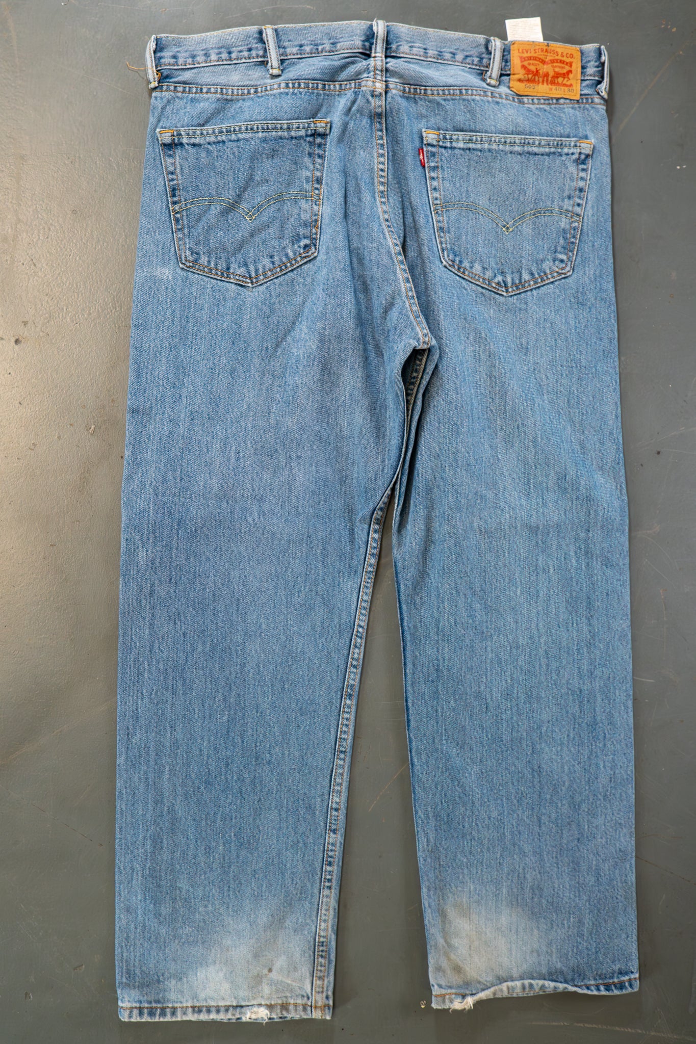 Levi's Vintage 505 Regular Fit Denim Jeans – 90s Y2K - W38, L29