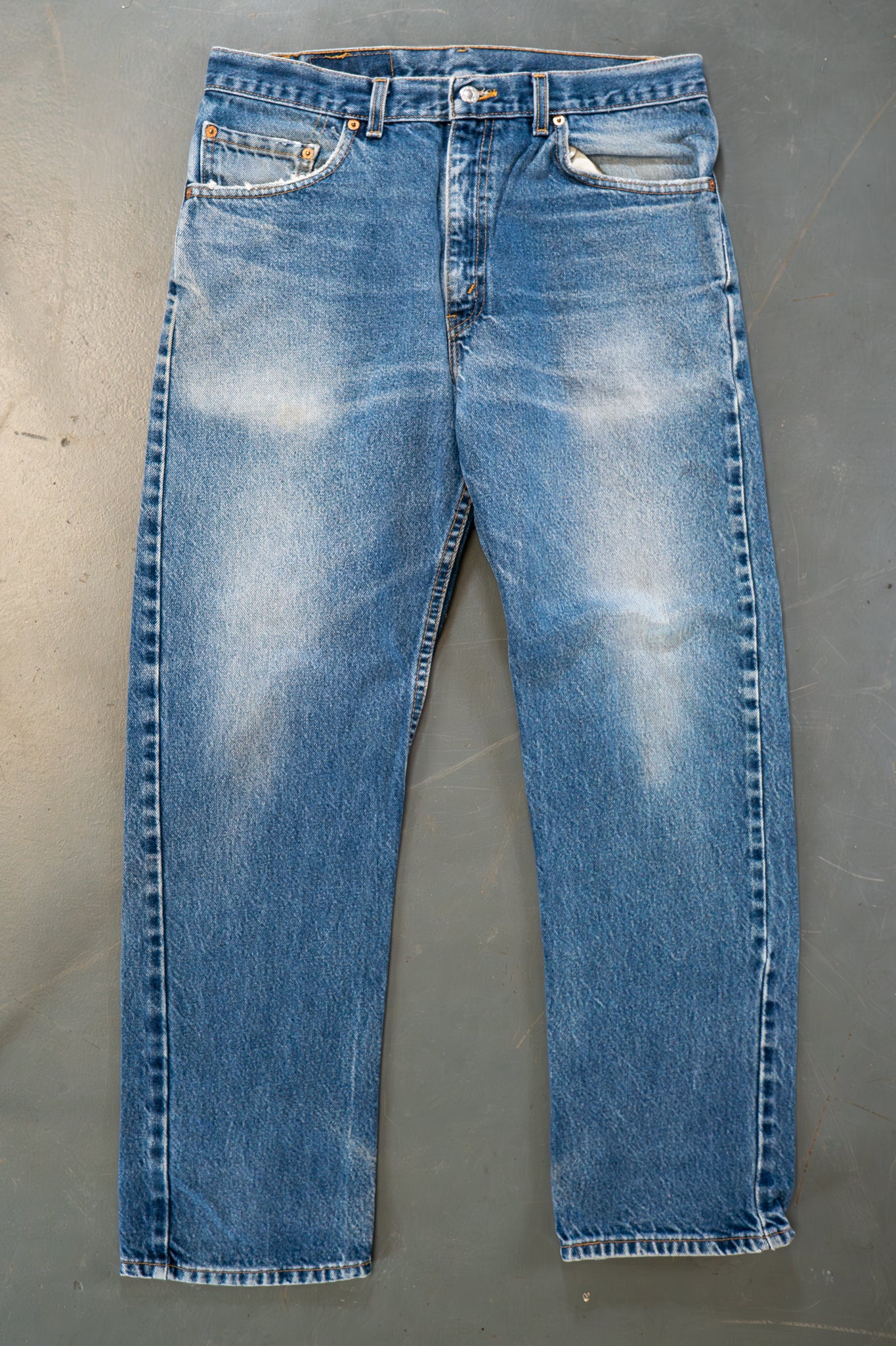 Levi's Vintage 505 Regular Fit Denim Jeans – 90s Y2K - W32, L28