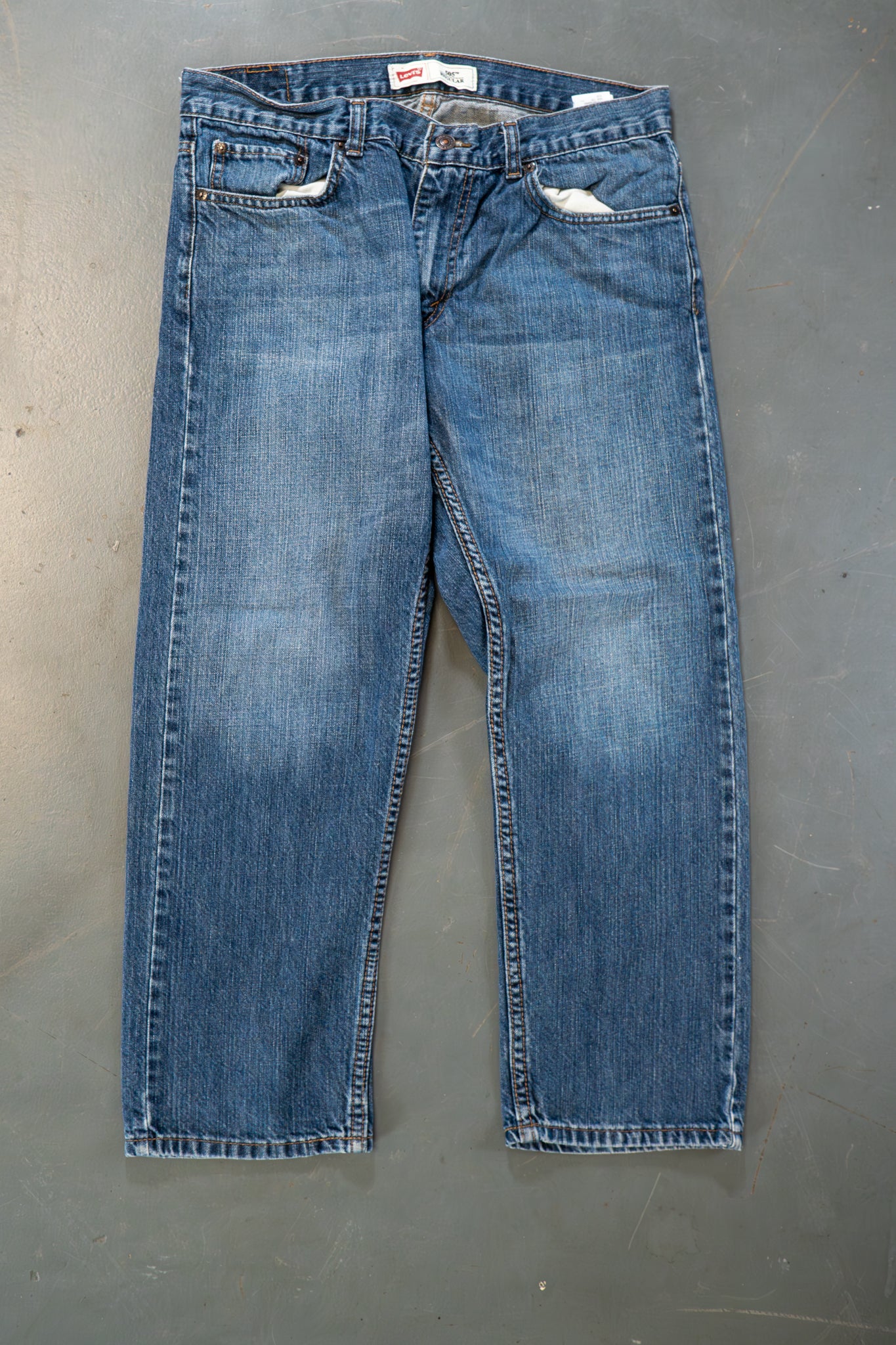 Levi's Vintage 505 Regular Fit Denim Jeans – 90s Y2K - W32, L25
