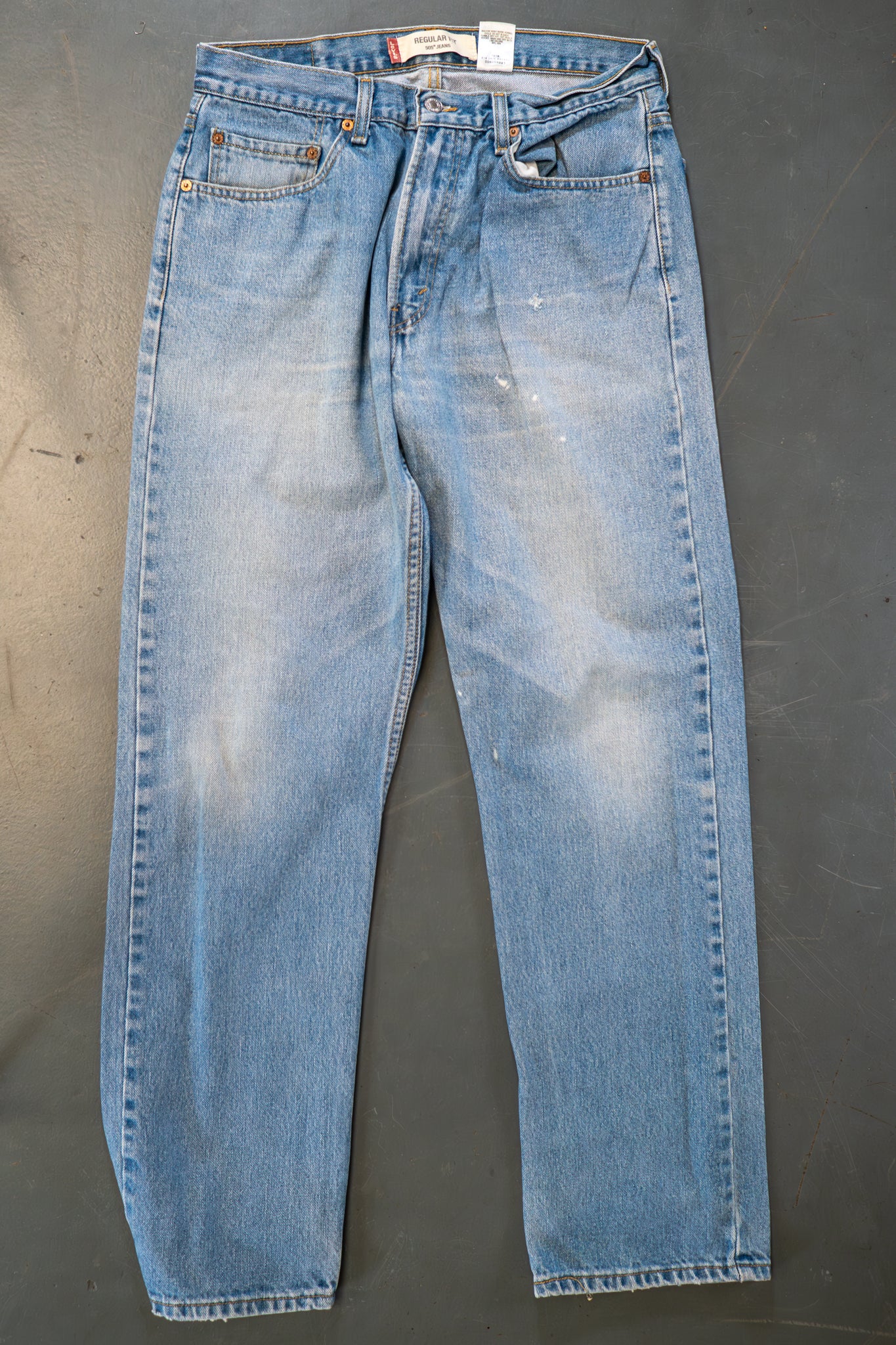 Levi's Vintage 505 Regular Fit Denim Jeans – 90s Y2K - W32, L31