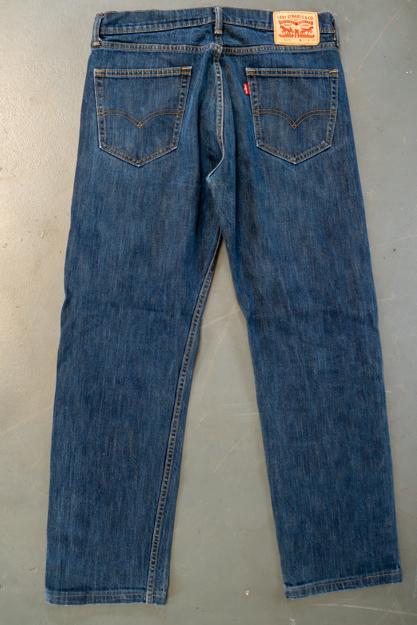 Levi's Vintage 505 Regular Fit Denim Jeans – 90s Y2K - W33, L29