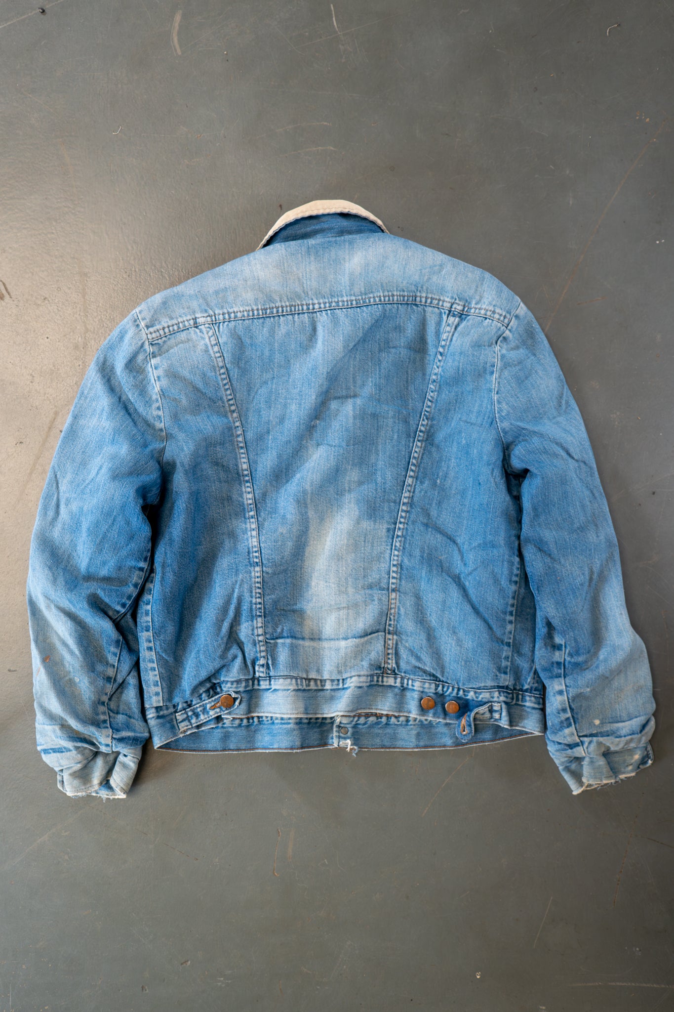 Vintage Wrangler Sherpa Fleece Lined Denim Jacket - XL