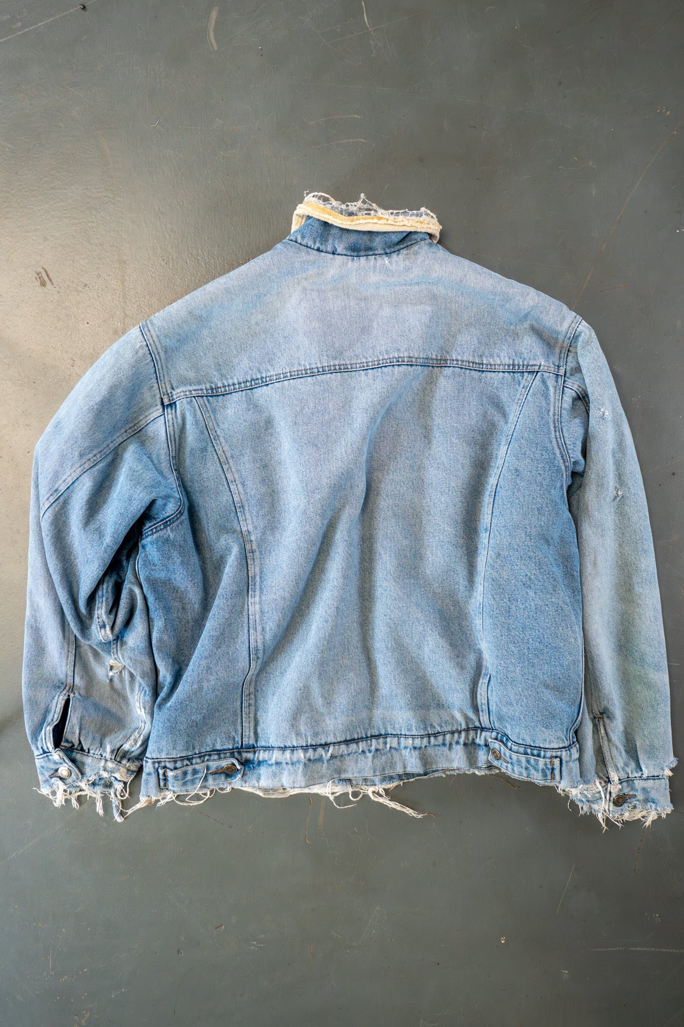 Vintage Wrangler Sherpa Fleece Lined Denim Jacket - XXL