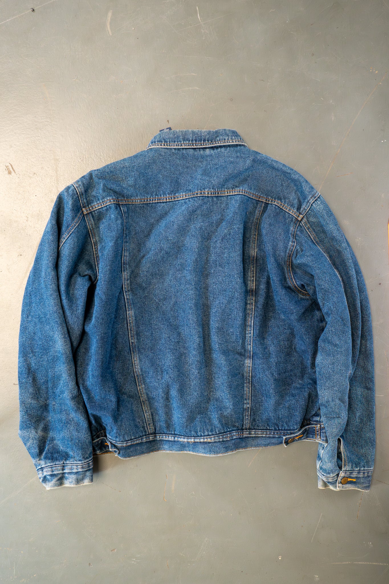 Vintage Wrangler Sherpa Fleece Lined Denim Jacket - XXL