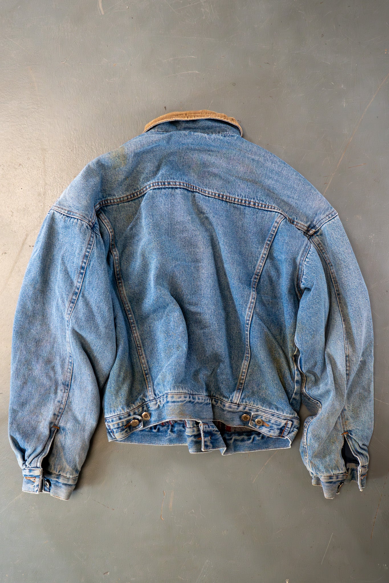 Vintage Lee Storm Rider Denim Jacket - XL