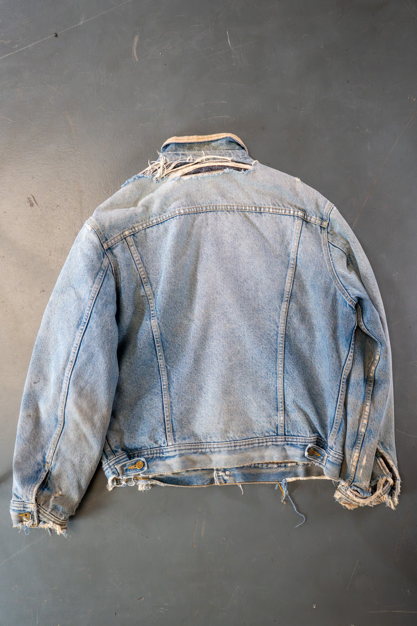 Vintage Lee Storm Rider Denim Jacket - XL