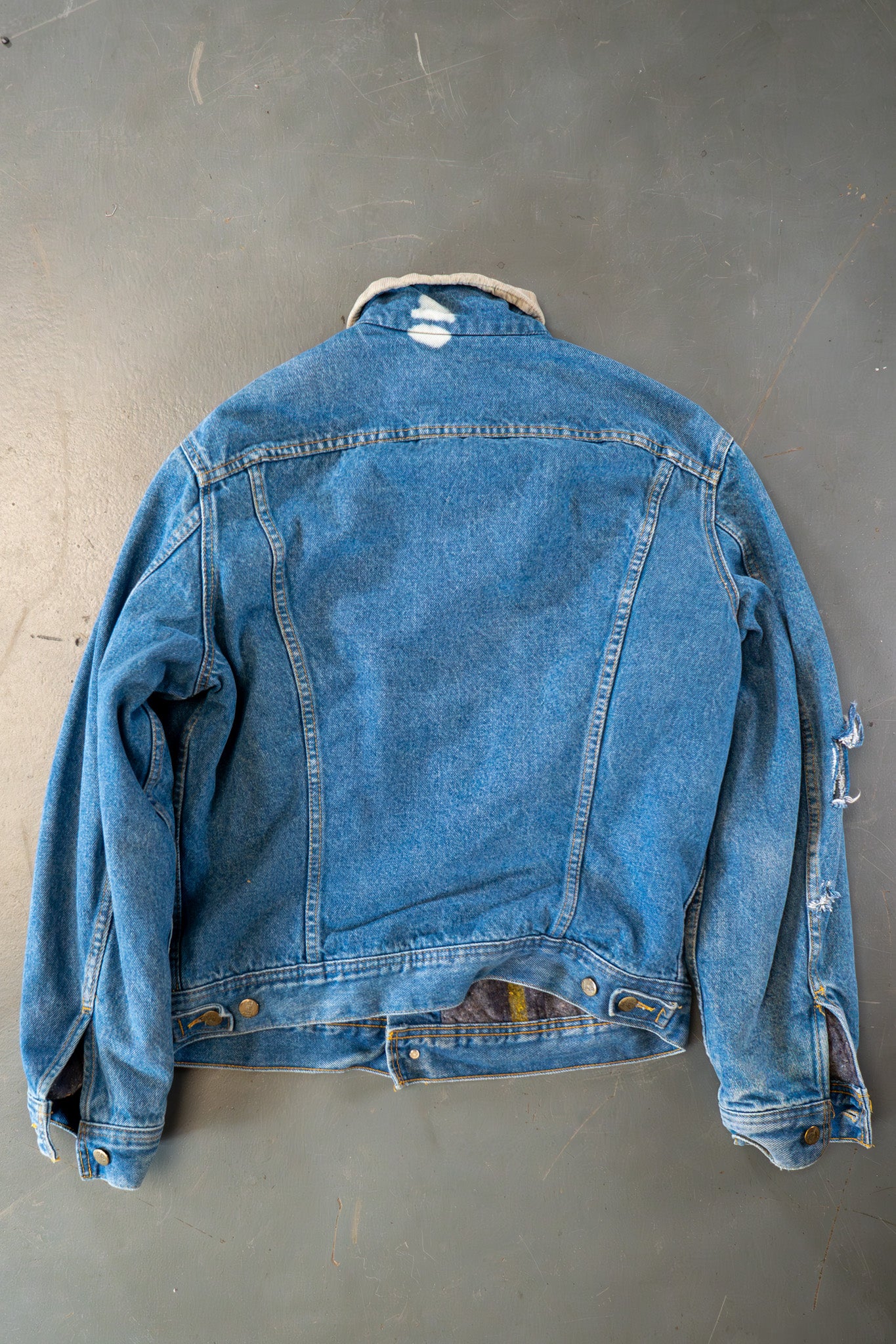 Vintage Lee Storm Rider Denim Jacket - XL