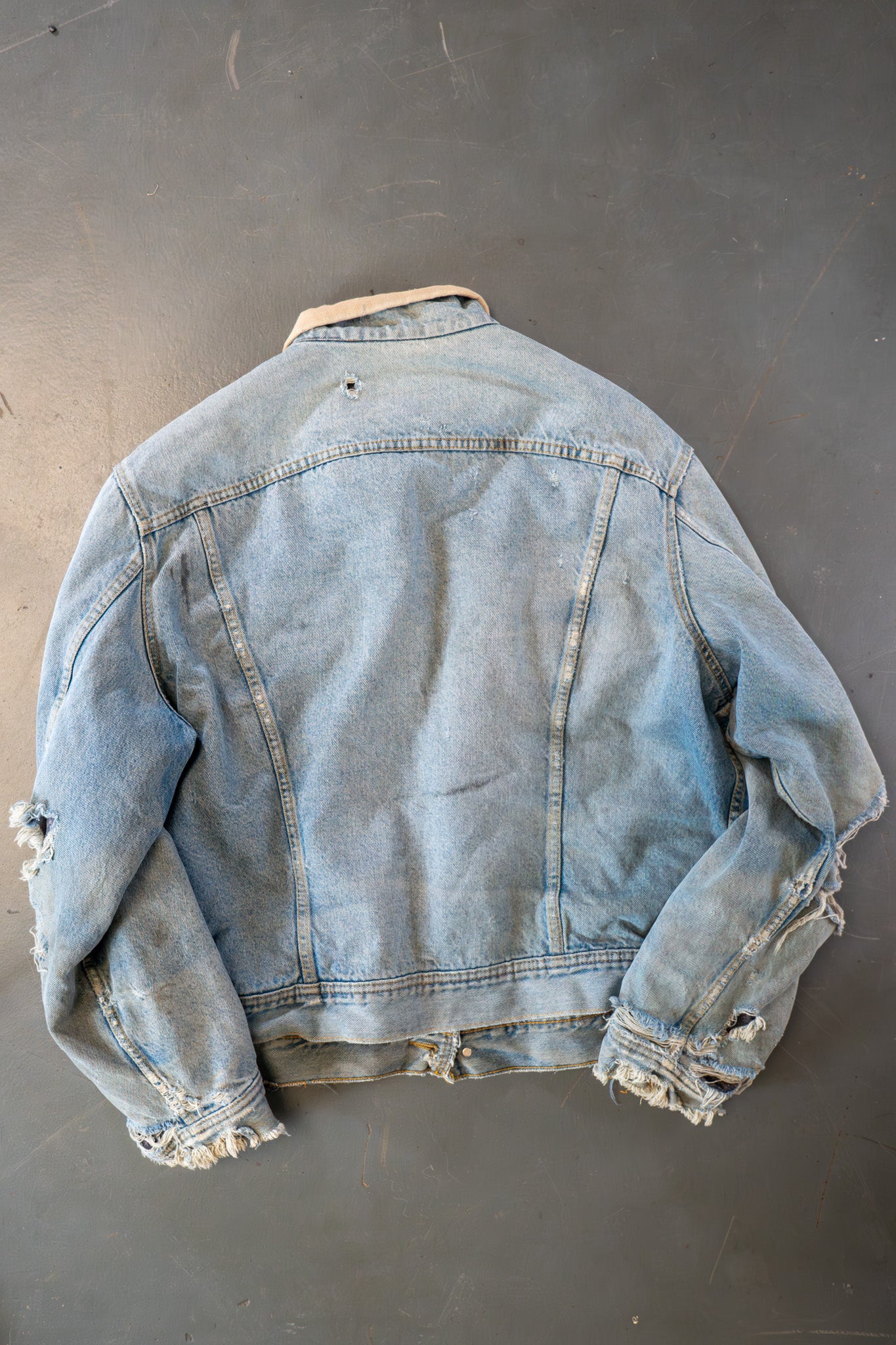 Vintage Lee Storm Rider Denim Jacket - XL