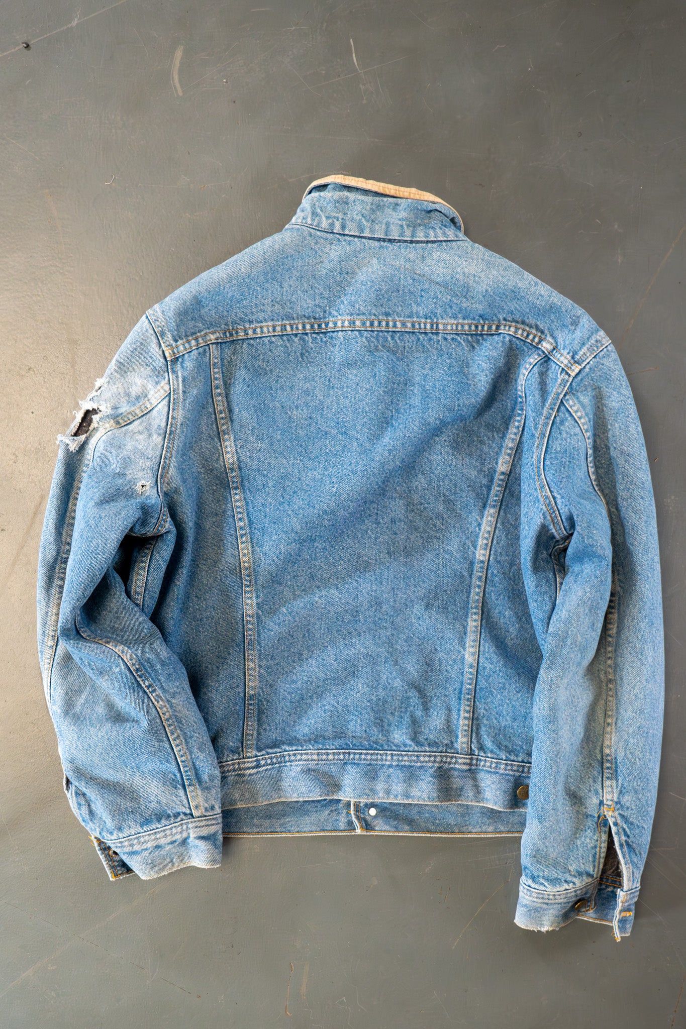 Vintage Lee Storm Rider Denim Jacket - L