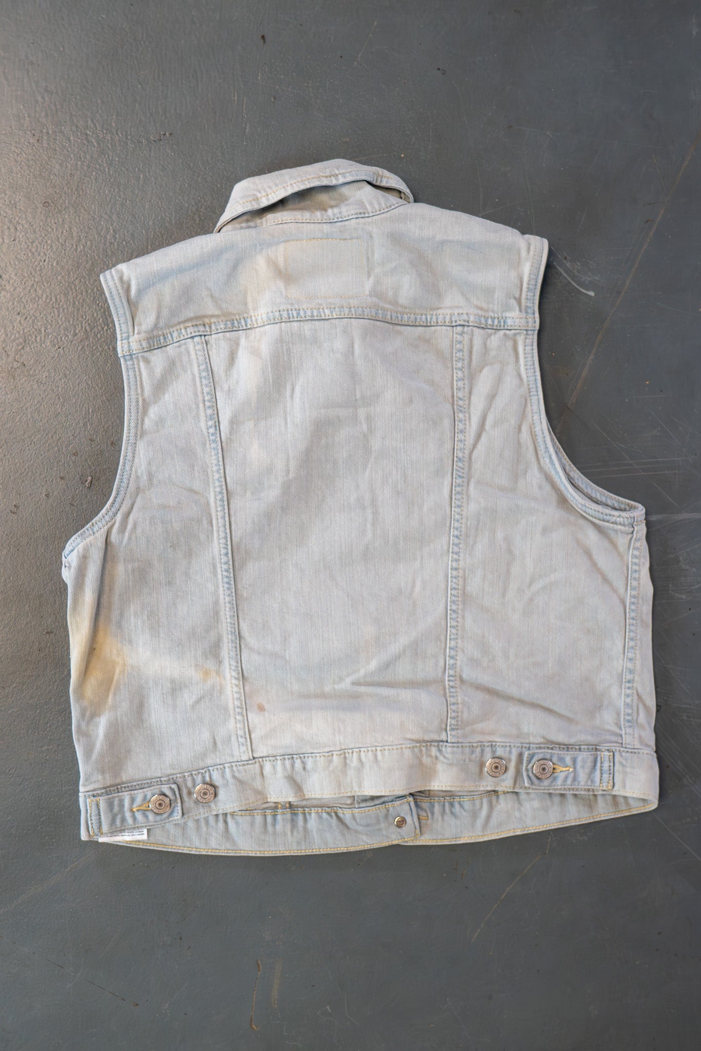 Vintage Levi's Trucker Denim Vest / Gilet - L