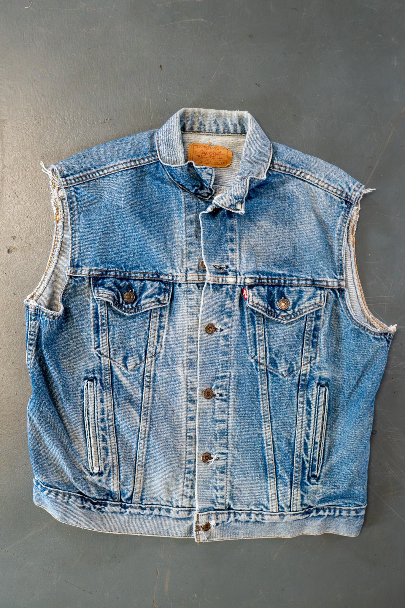 Vintage Levi's Trucker Denim Vest / Gilet - XL