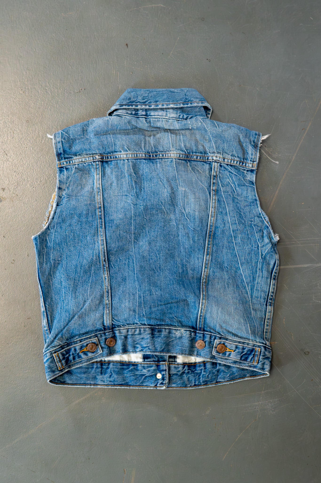 Vintage Levi's Trucker Denim Vest / Gilet - S