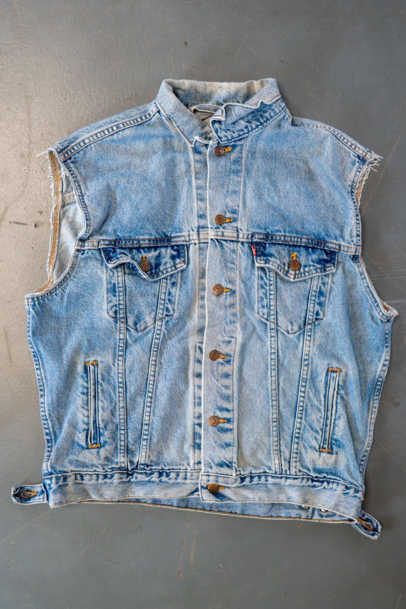 Vintage Levi's Trucker Denim Vest / Gilet - XXL