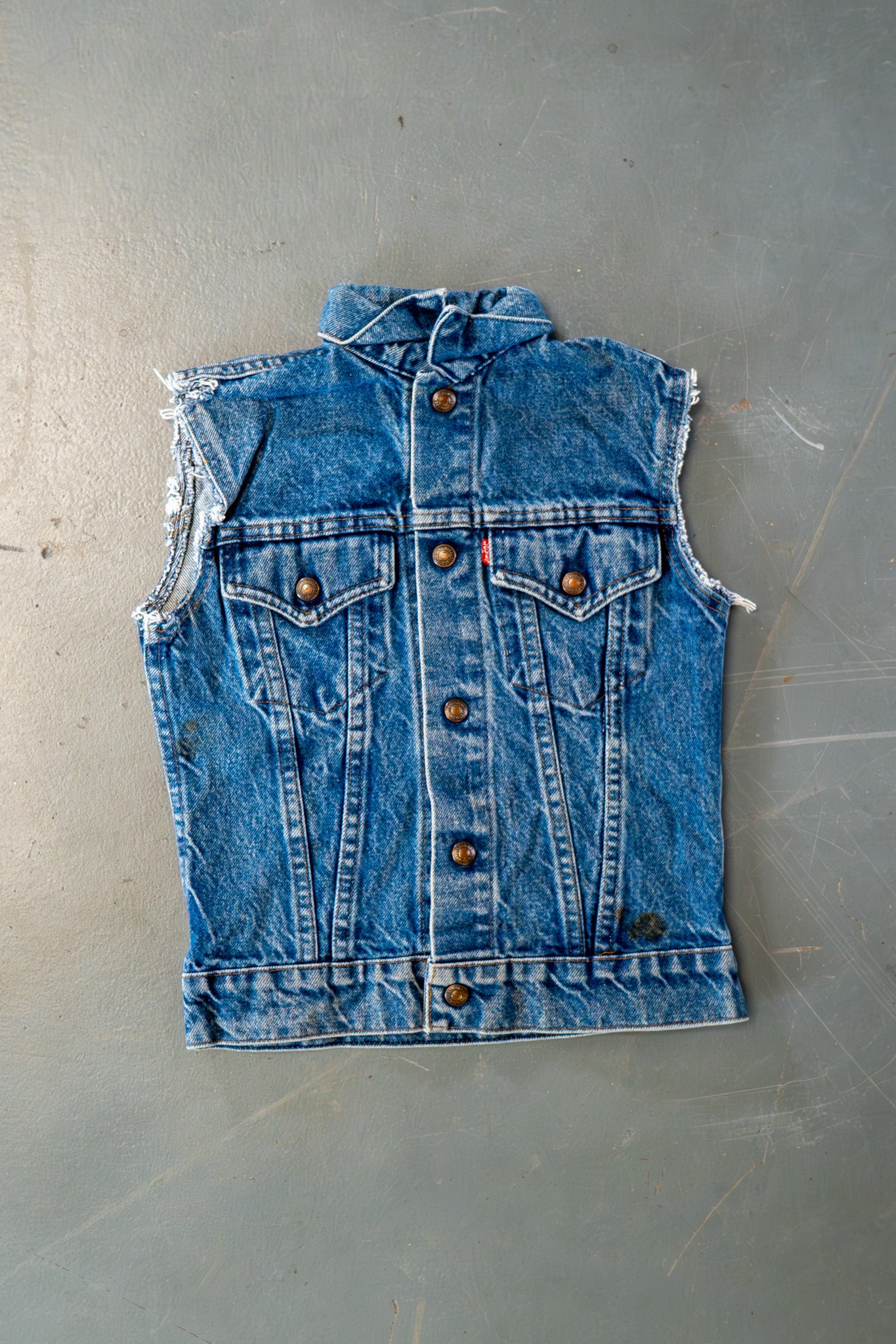 Vintage Levi's Trucker Denim Vest / Gilet - XS