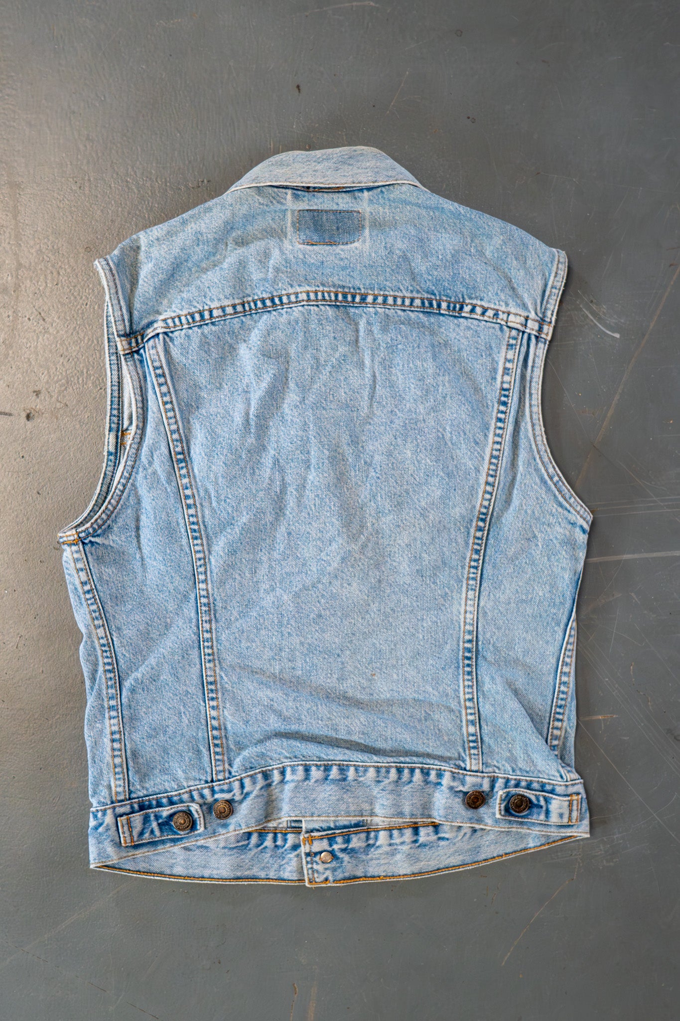 Vintage Levi's Trucker Denim Vest / Gilet - S