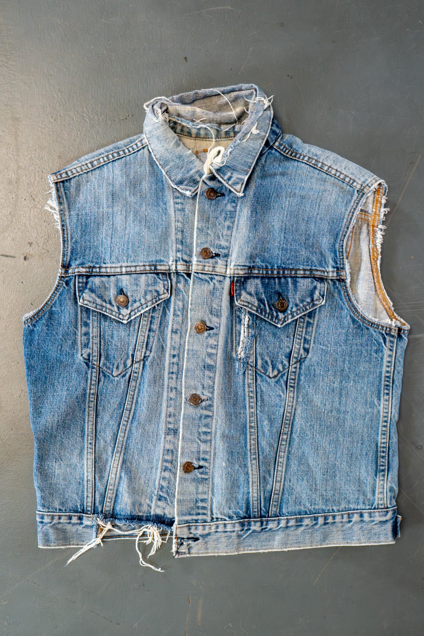 Vintage Levi's Trucker Denim Vest / Gilet - XL