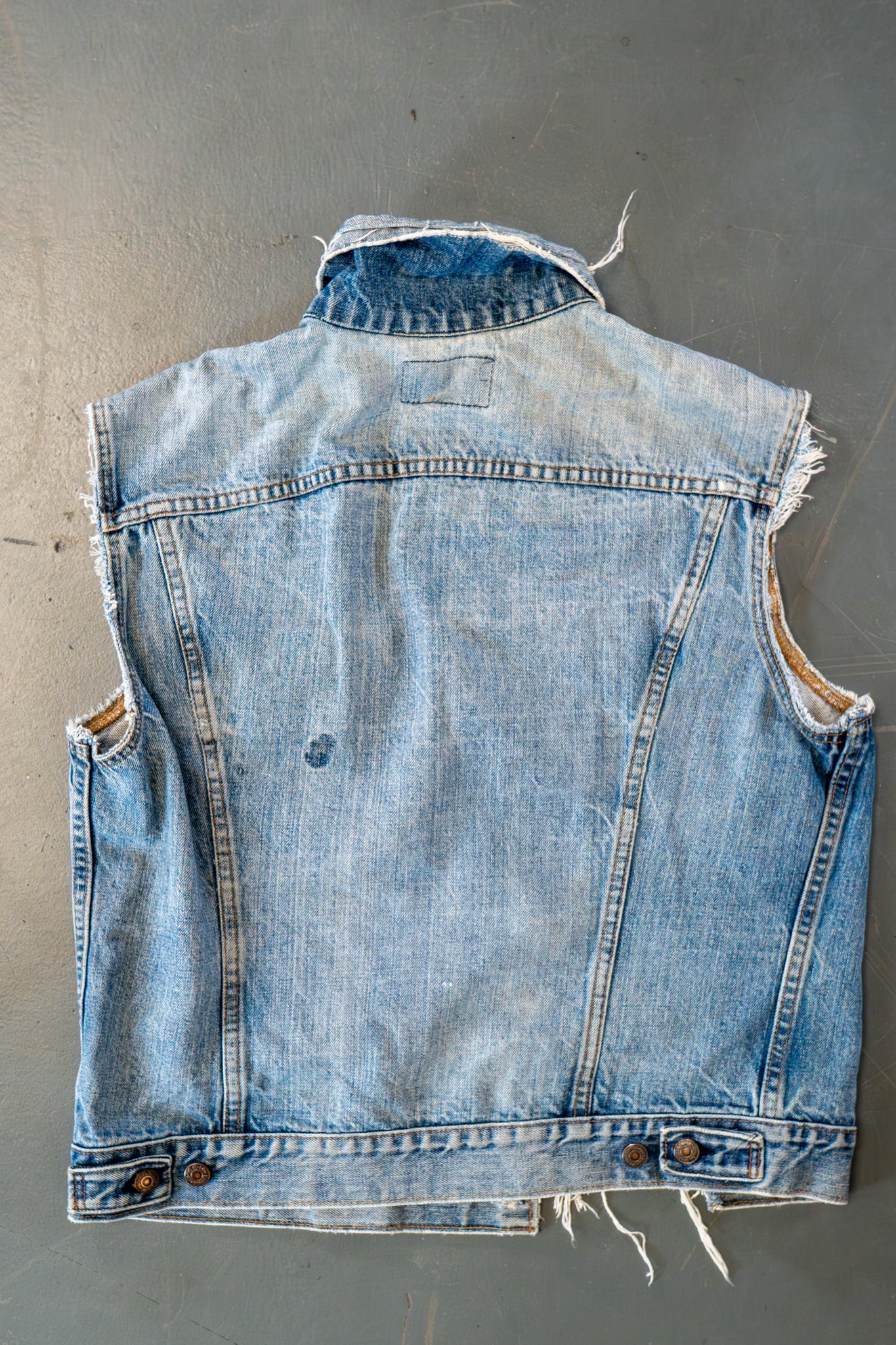 Vintage Levi's Trucker Denim Vest / Gilet - XL