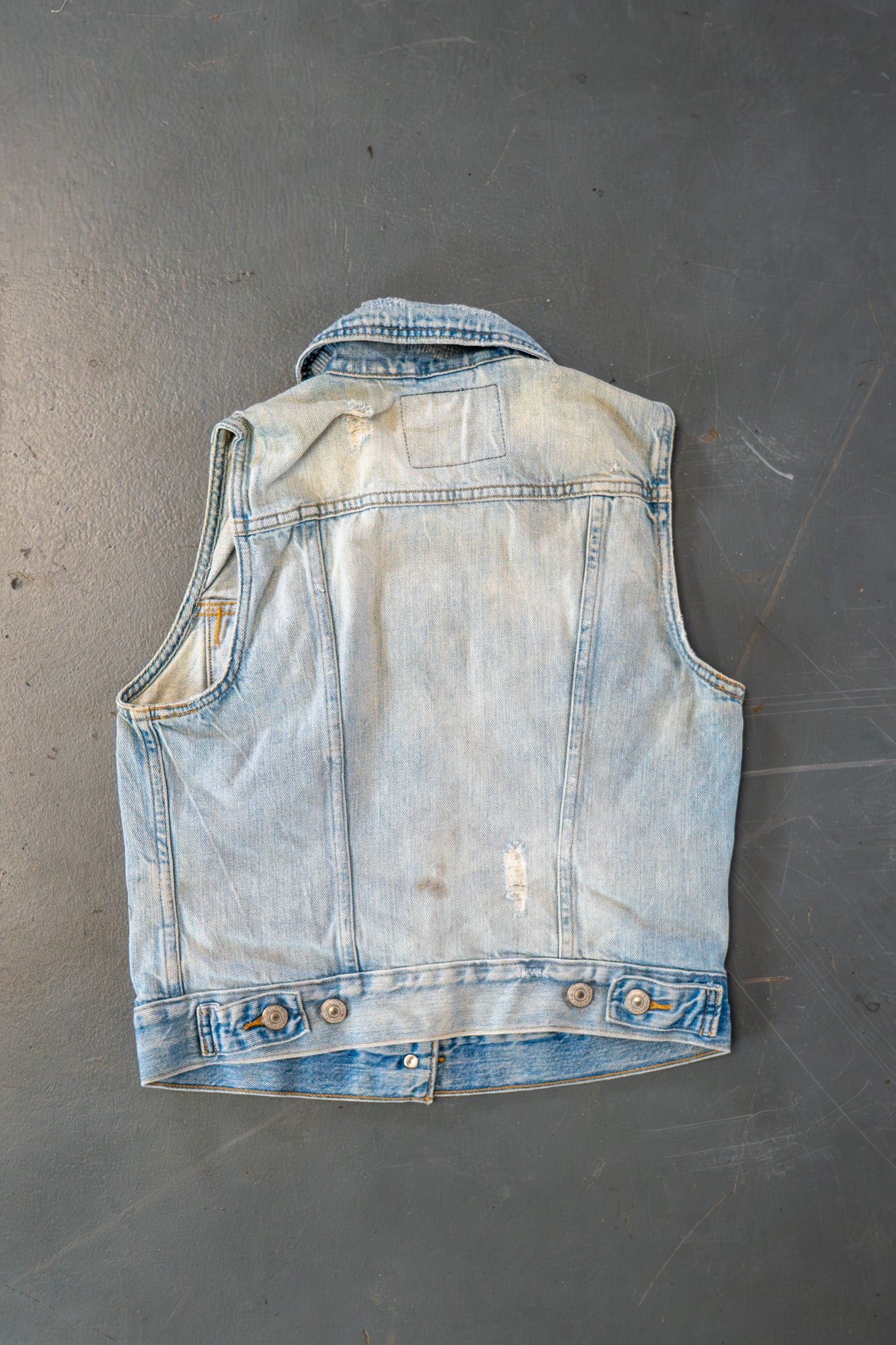 Vintage Levi's Trucker Denim Vest / Gilet - S