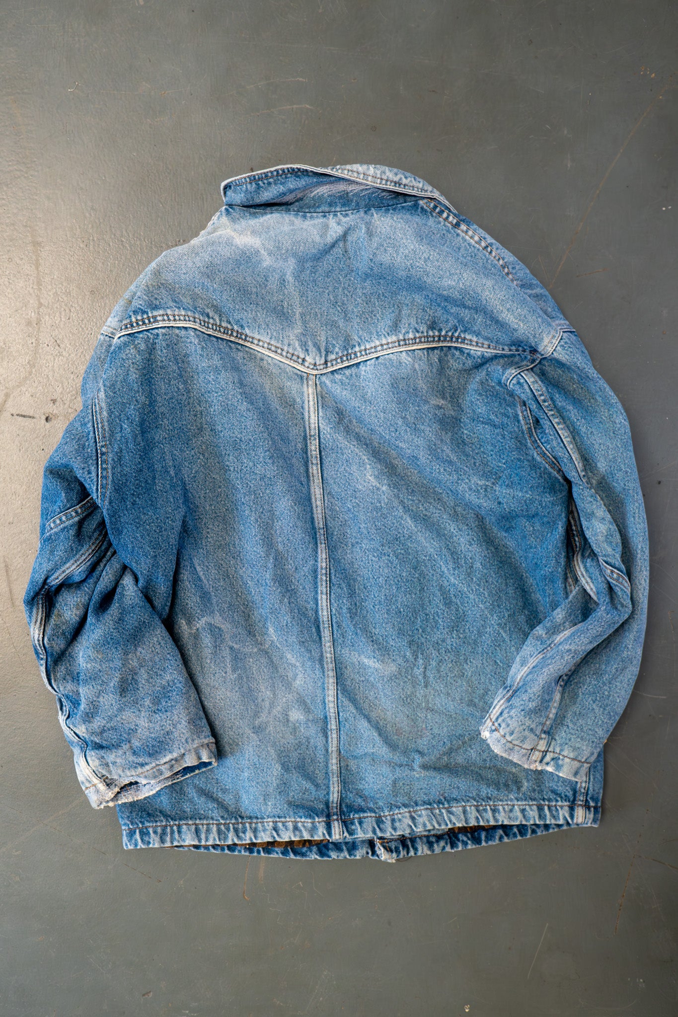 Vintage Eagle Path Denim Jacket – 80s/90s - XL