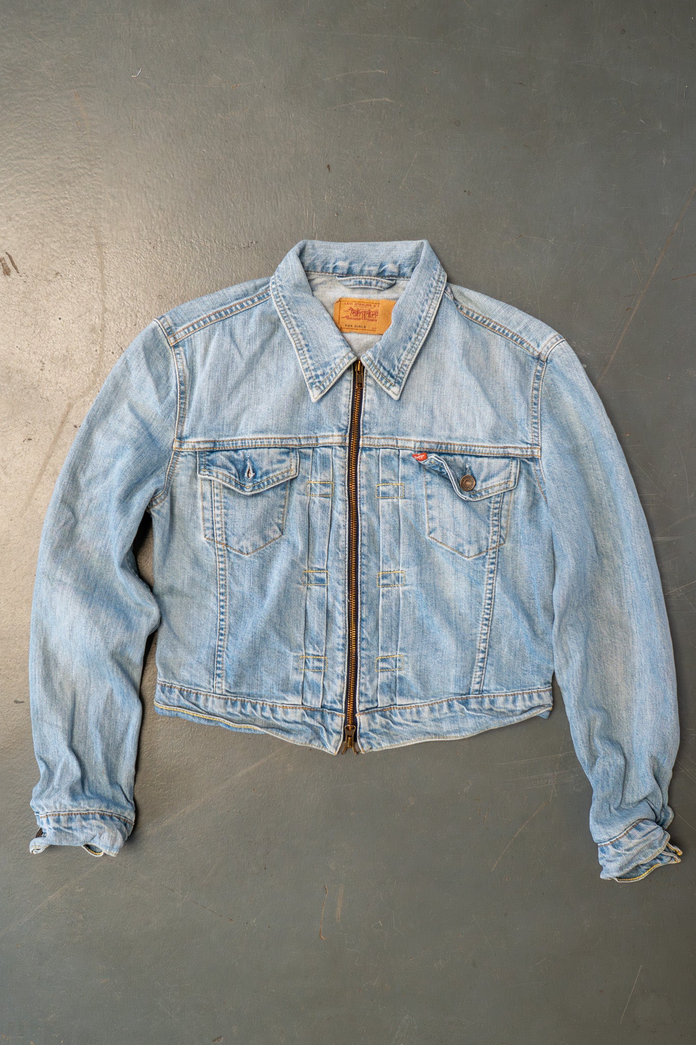 Vintage Ladies Levi's Trucker Denim Jacket - S