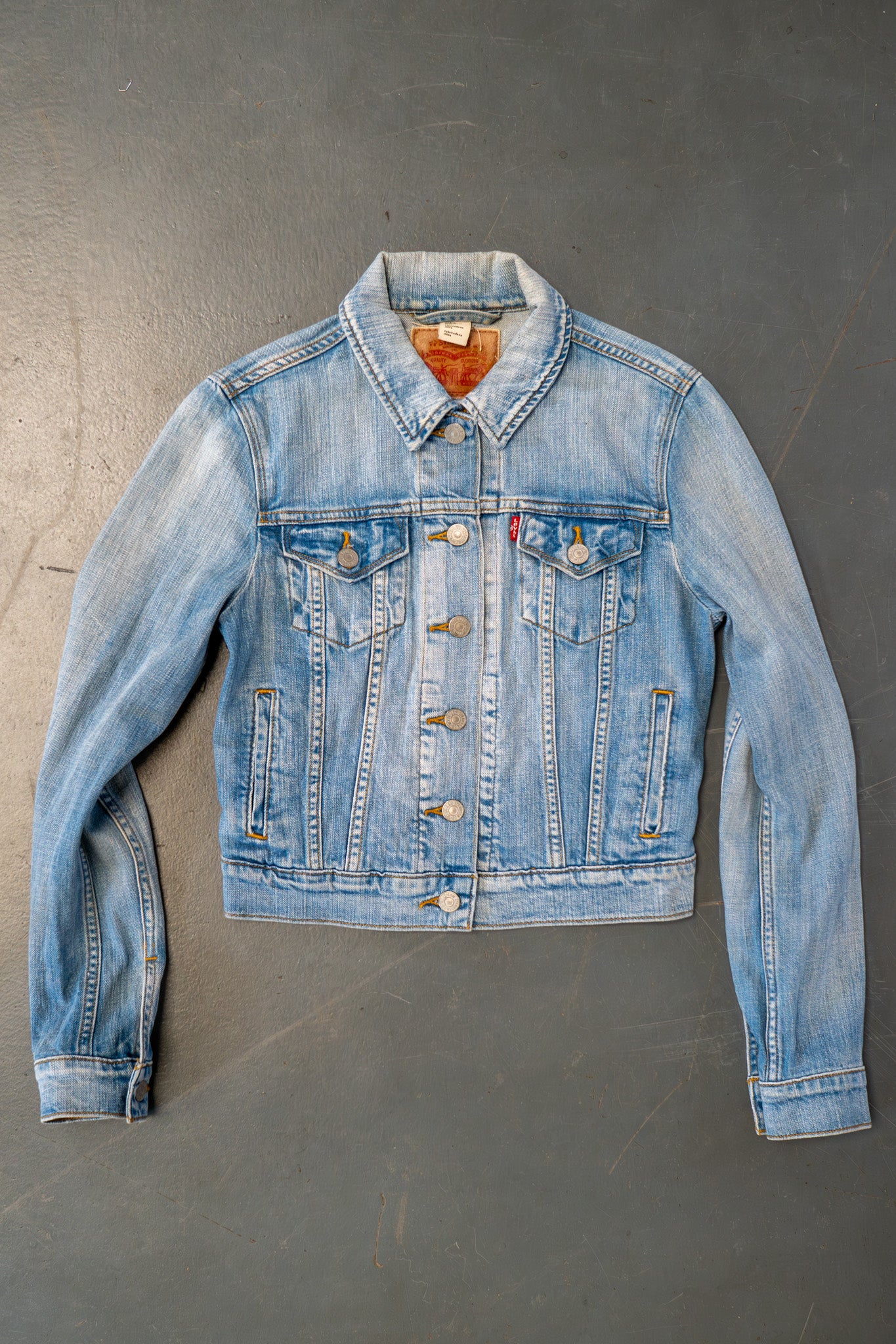 Vintage Ladies Levi's Trucker Denim Jacket - XS