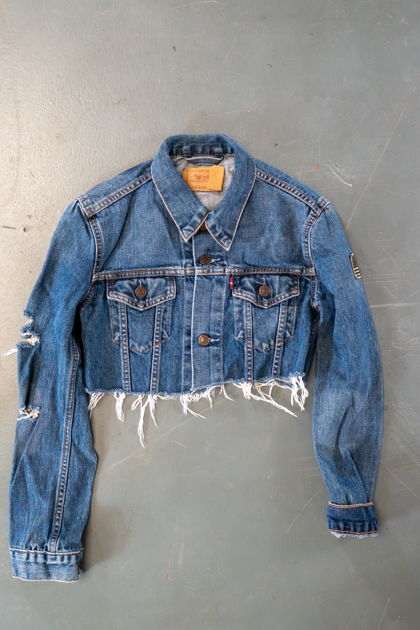 Vintage Ladies Levi's Trucker Denim Jacket - XS