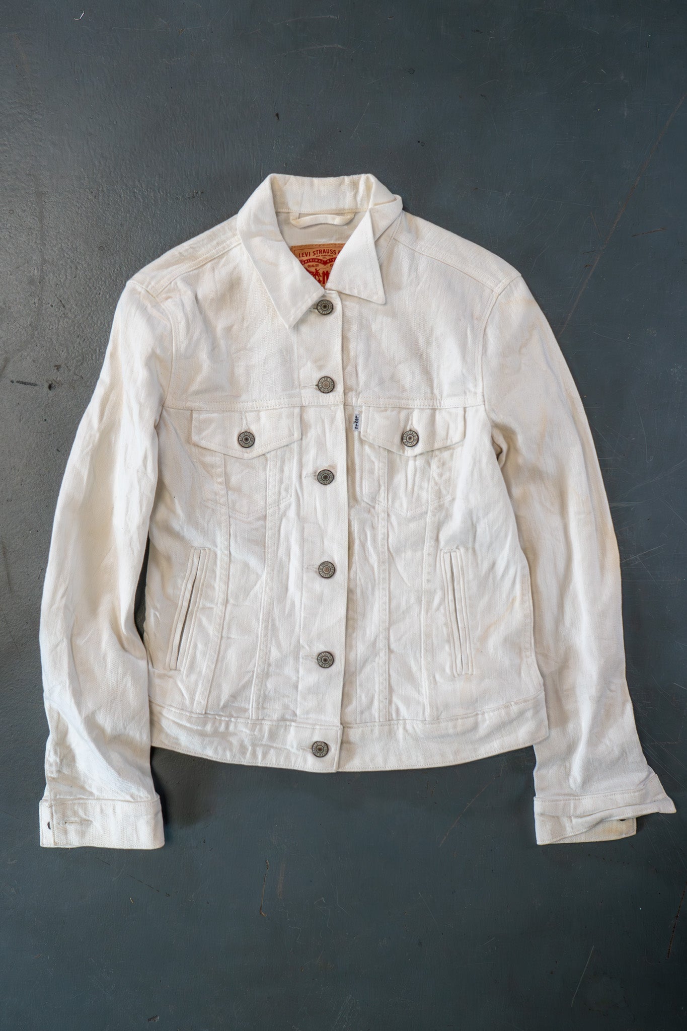 Vintage Ladies Levi's Trucker Denim Jacket - S