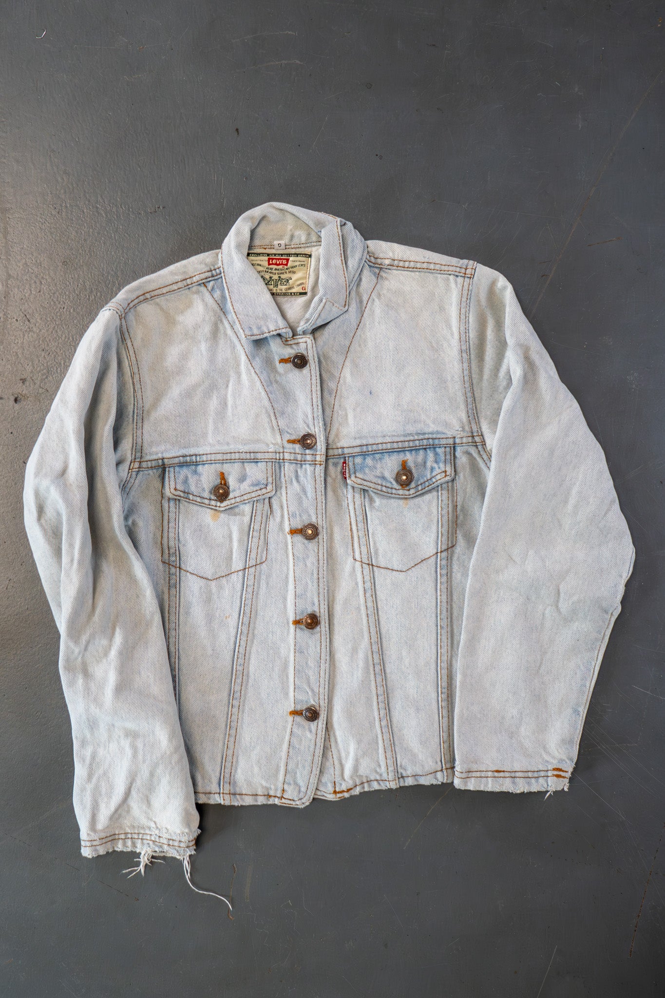 Vintage Ladies Levi's Trucker Denim Jacket - S