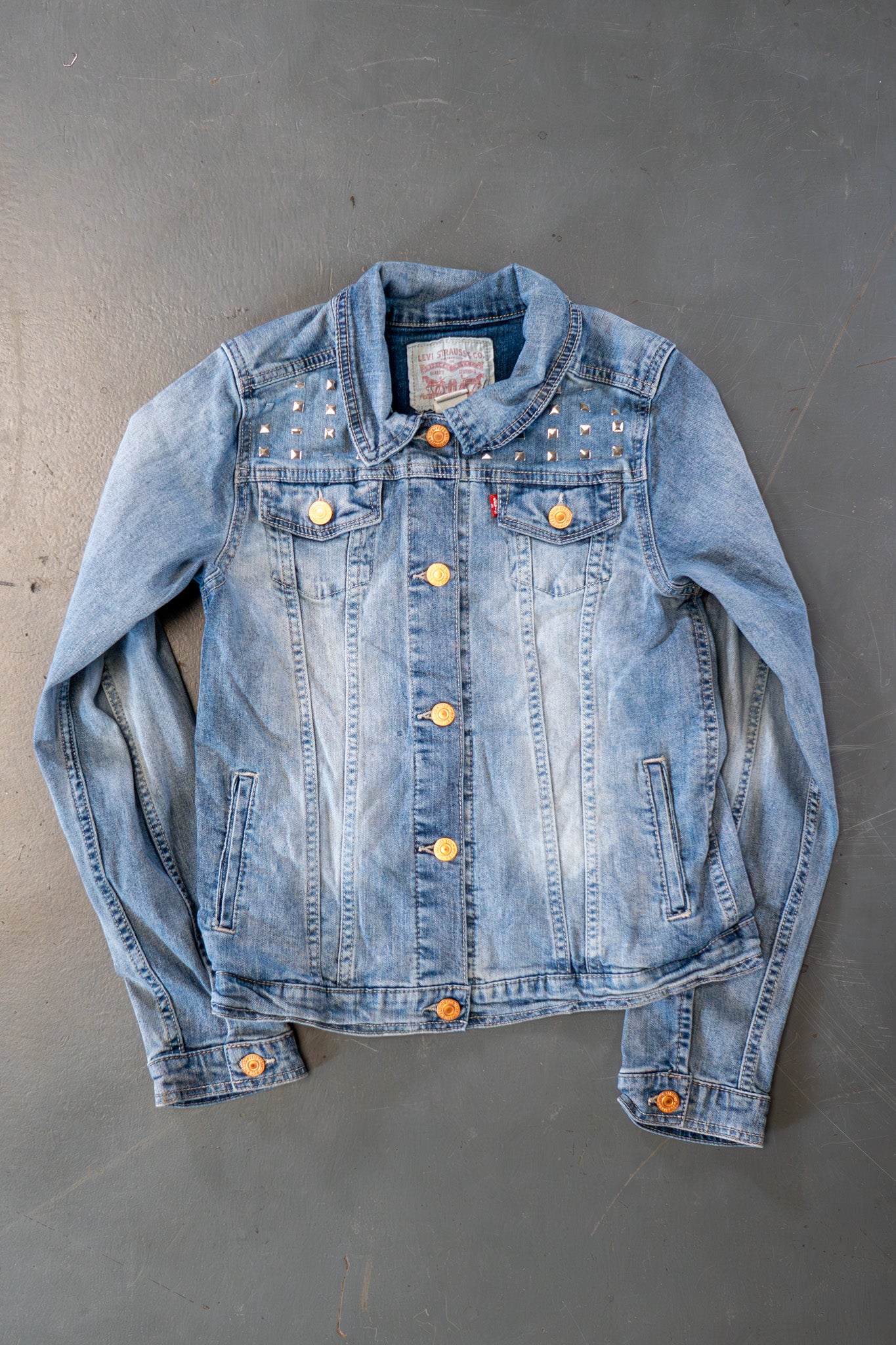 Vintage Ladies Levi's Trucker Denim Jacket - XS