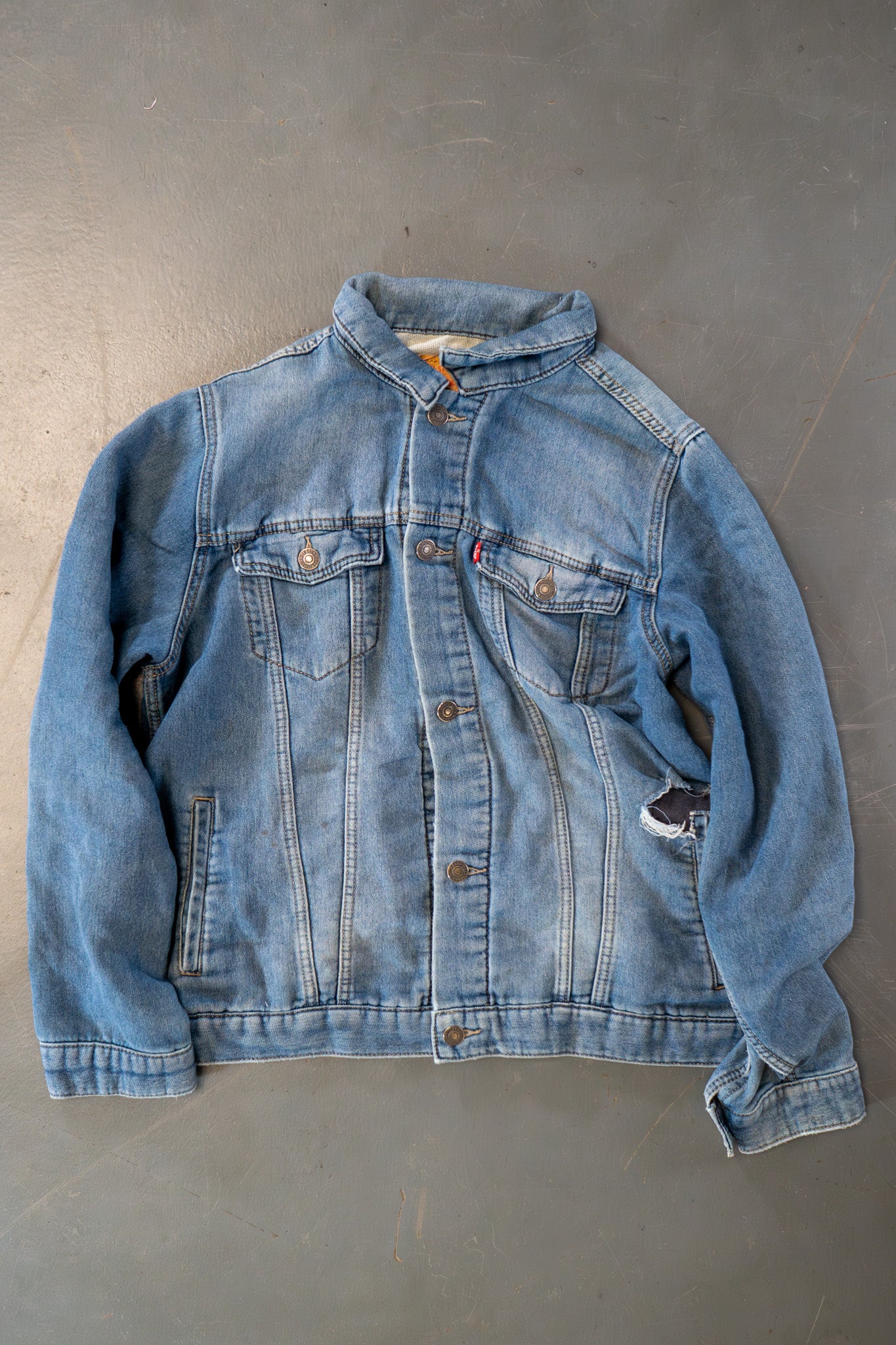 Vintage Ladies Levi's Trucker Denim Jacket - L