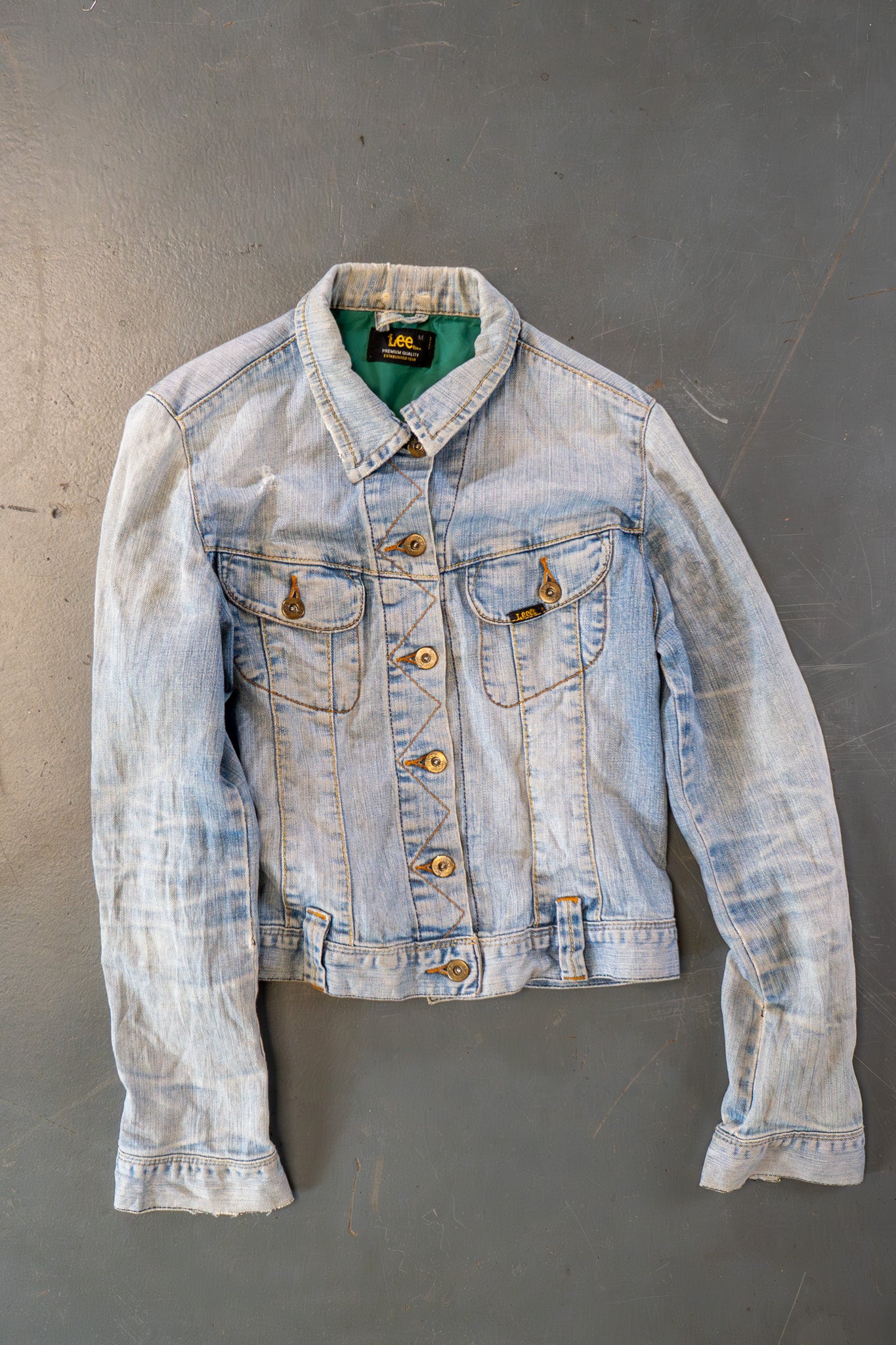 Vintage Ladies Lee Trucker Denim Jacket - M