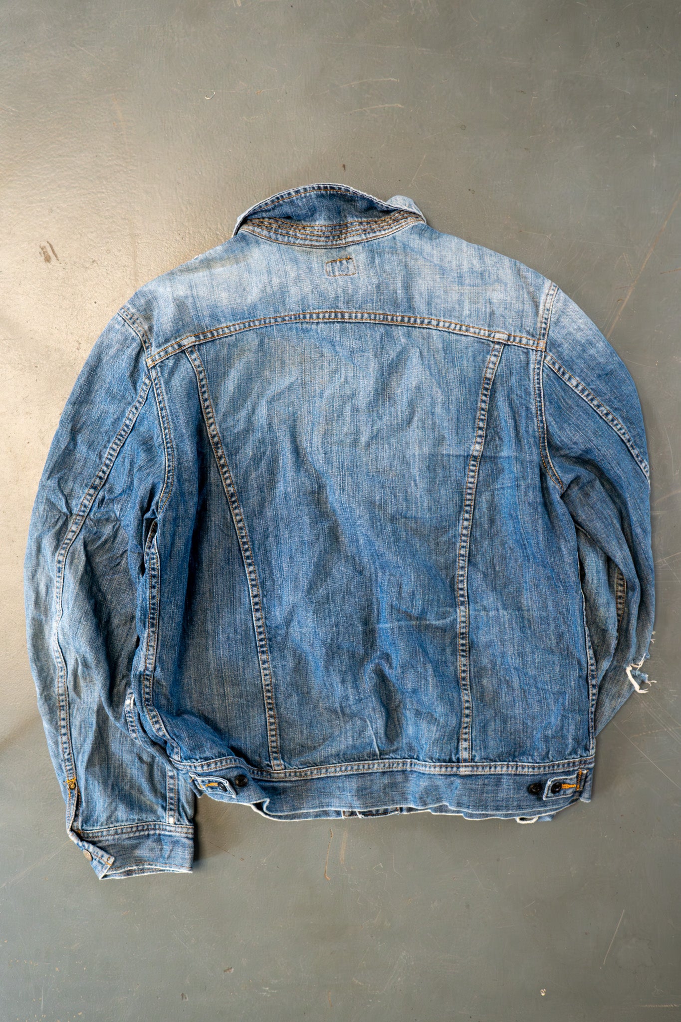 Vintage Lee Trucker Denim Jacket - XL