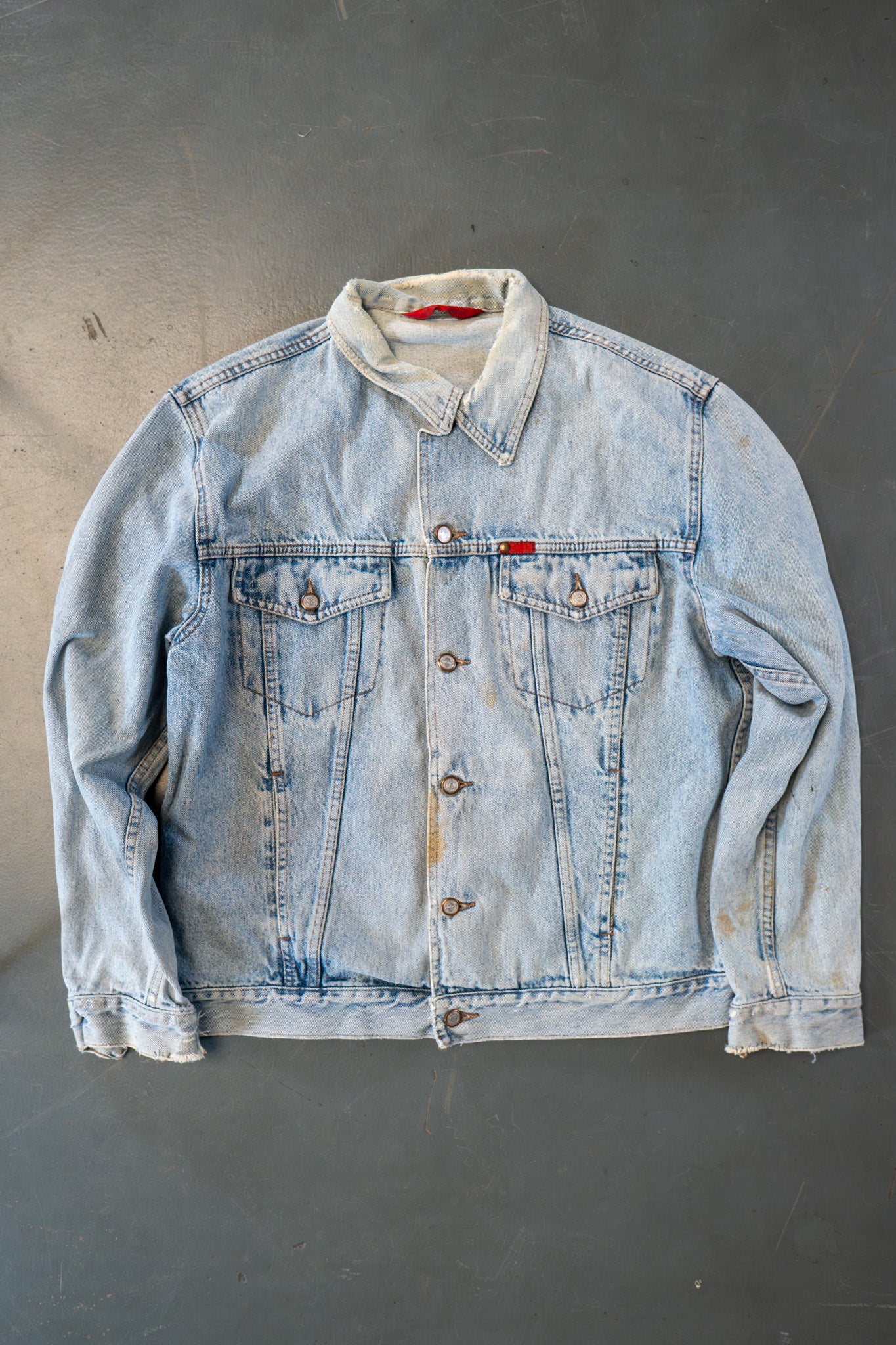 Vintage Lee Trucker Denim Jacket - XL