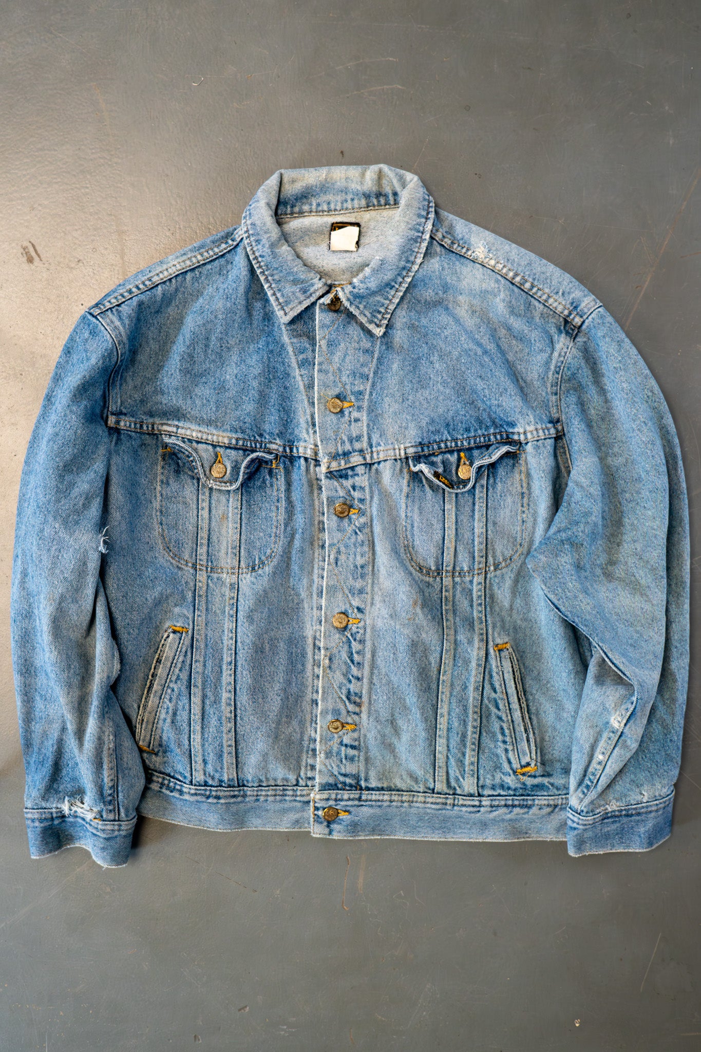 Vintage Lee Trucker Denim Jacket - XXL
