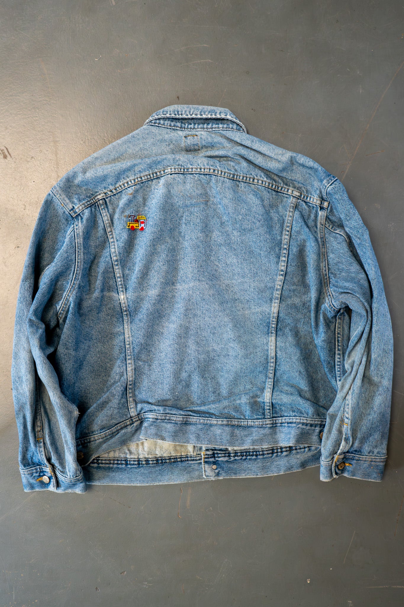Vintage Lee Trucker Denim Jacket - XXL