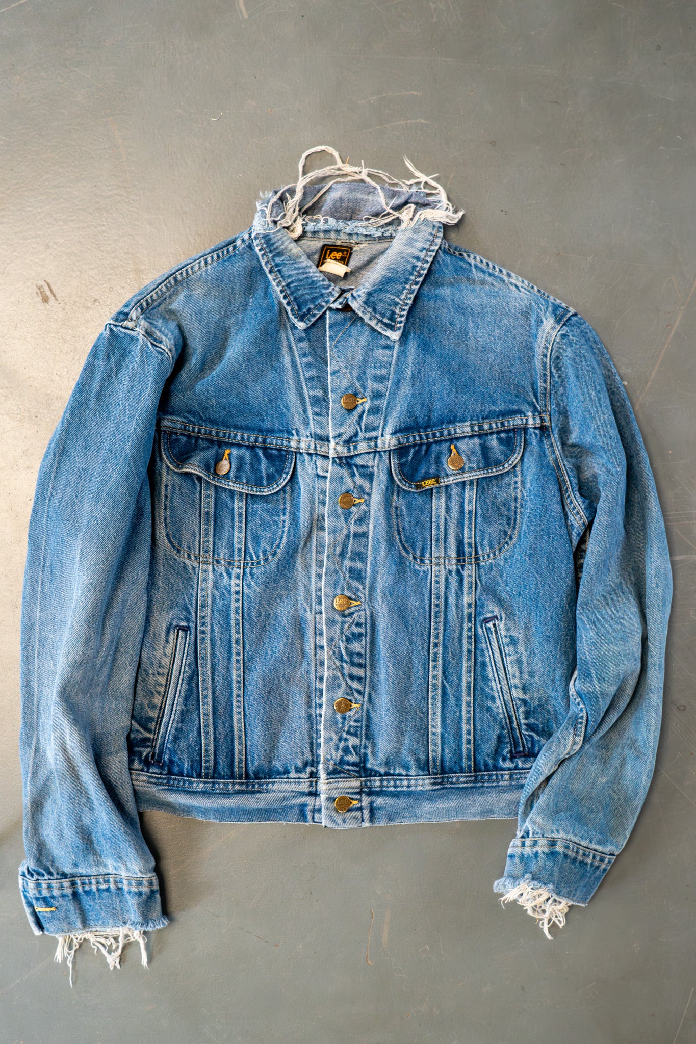 Vintage Lee Trucker Denim Jacket - XXL