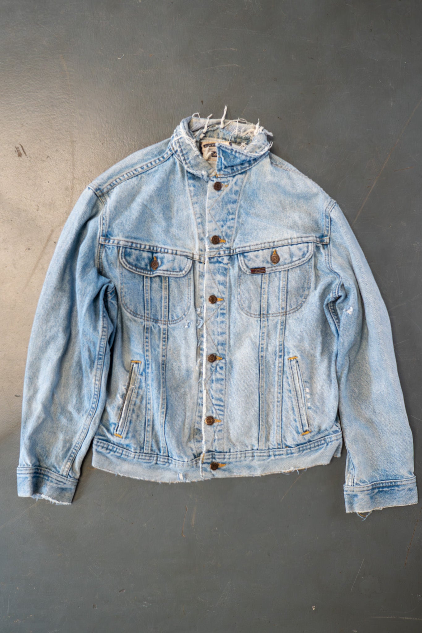 Vintage Lee Trucker Denim Jacket - XL