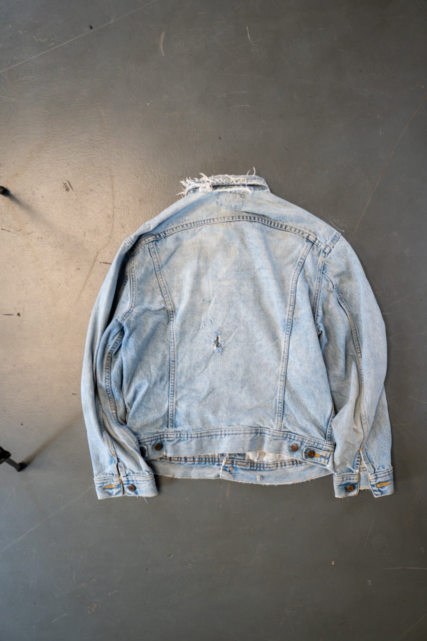 Vintage Lee Trucker Denim Jacket - XL