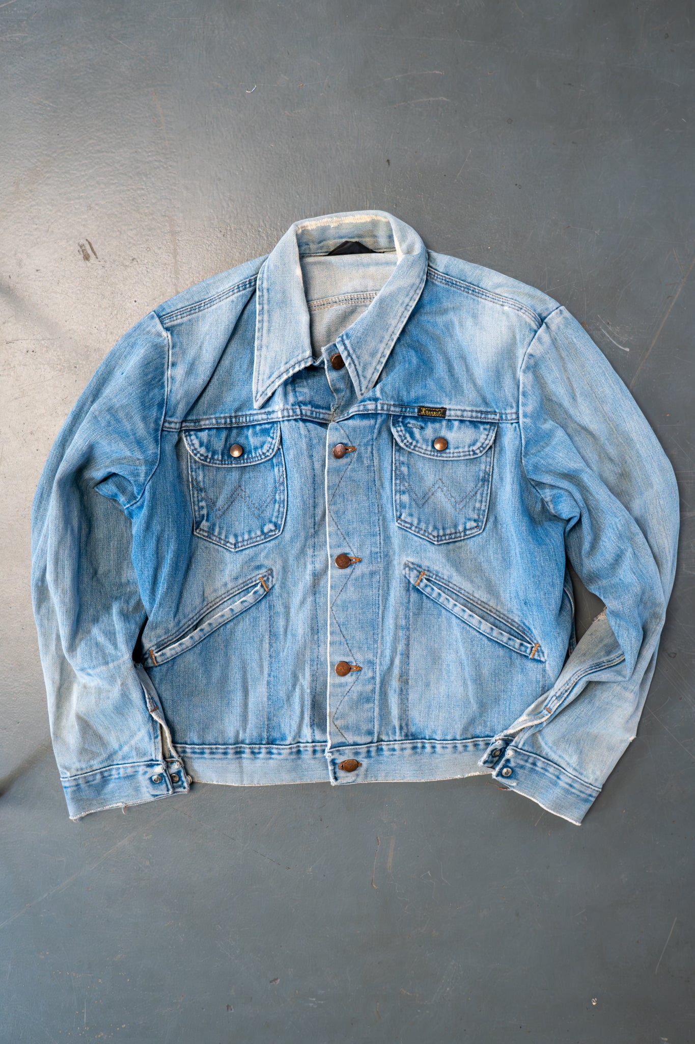 Vintage Wrangler Trucker Denim Jacket - XL