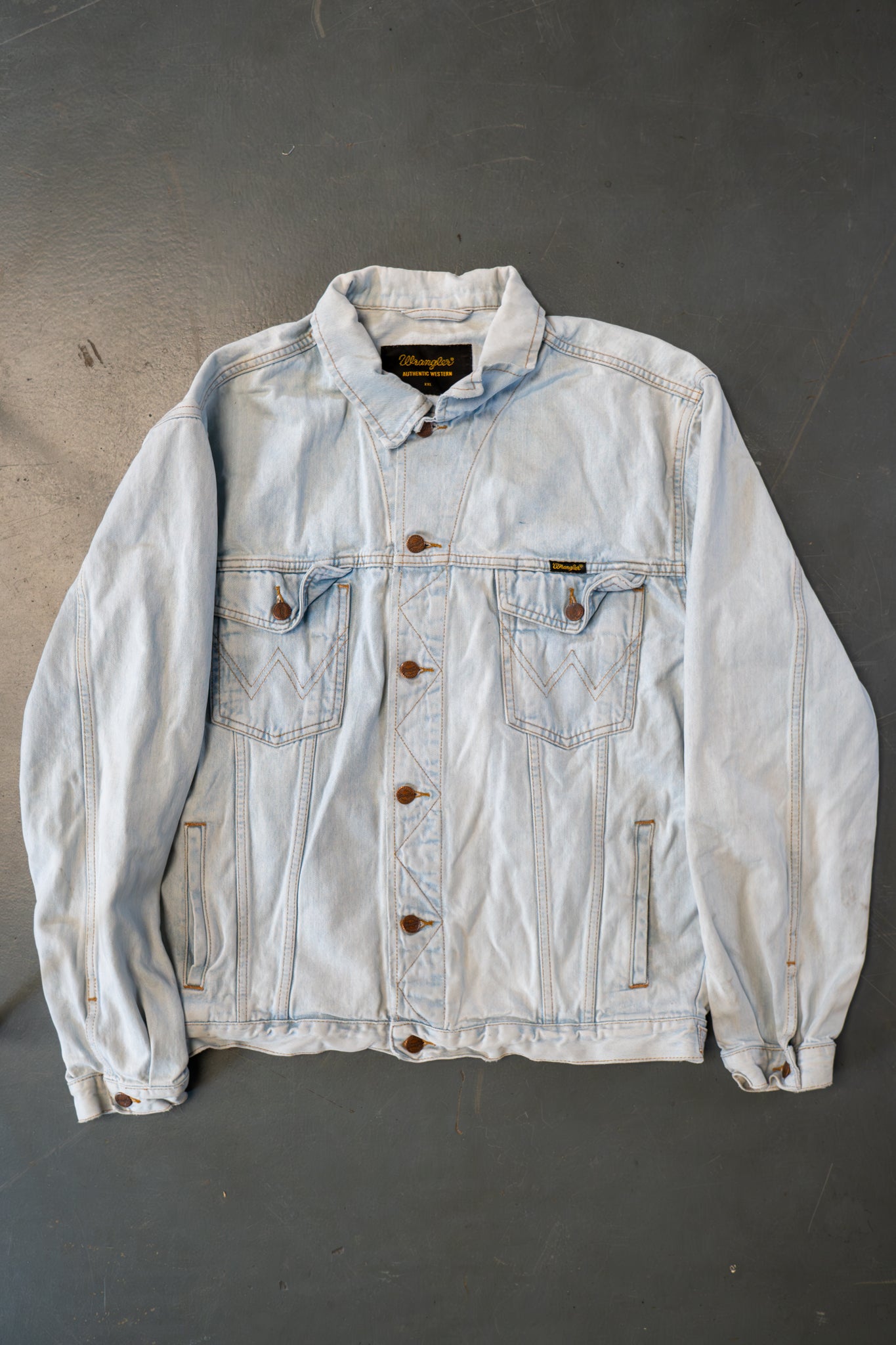 Vintage Wrangler Trucker Denim Jacket - XXL