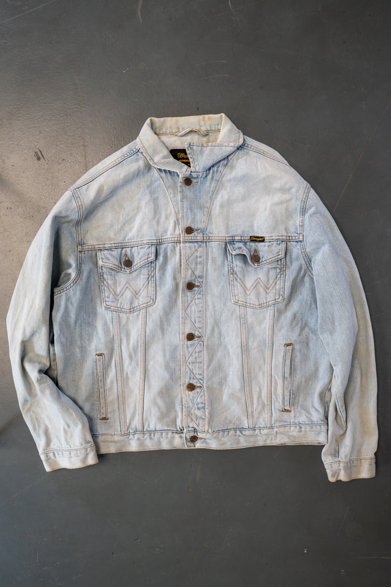 Vintage Wrangler Trucker Denim Jacket - XL