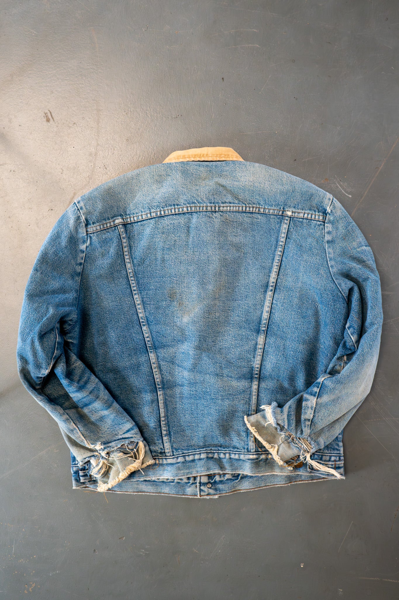 Vintage Wrangler Blanket Lined Denim Jacket – 90s Y2K - XXL