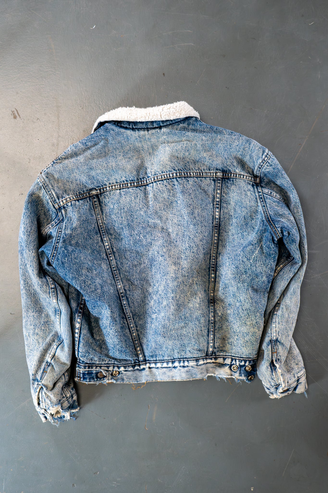 Vintage Levi's Sherpa Fleece Lined Denim Jacket - XL